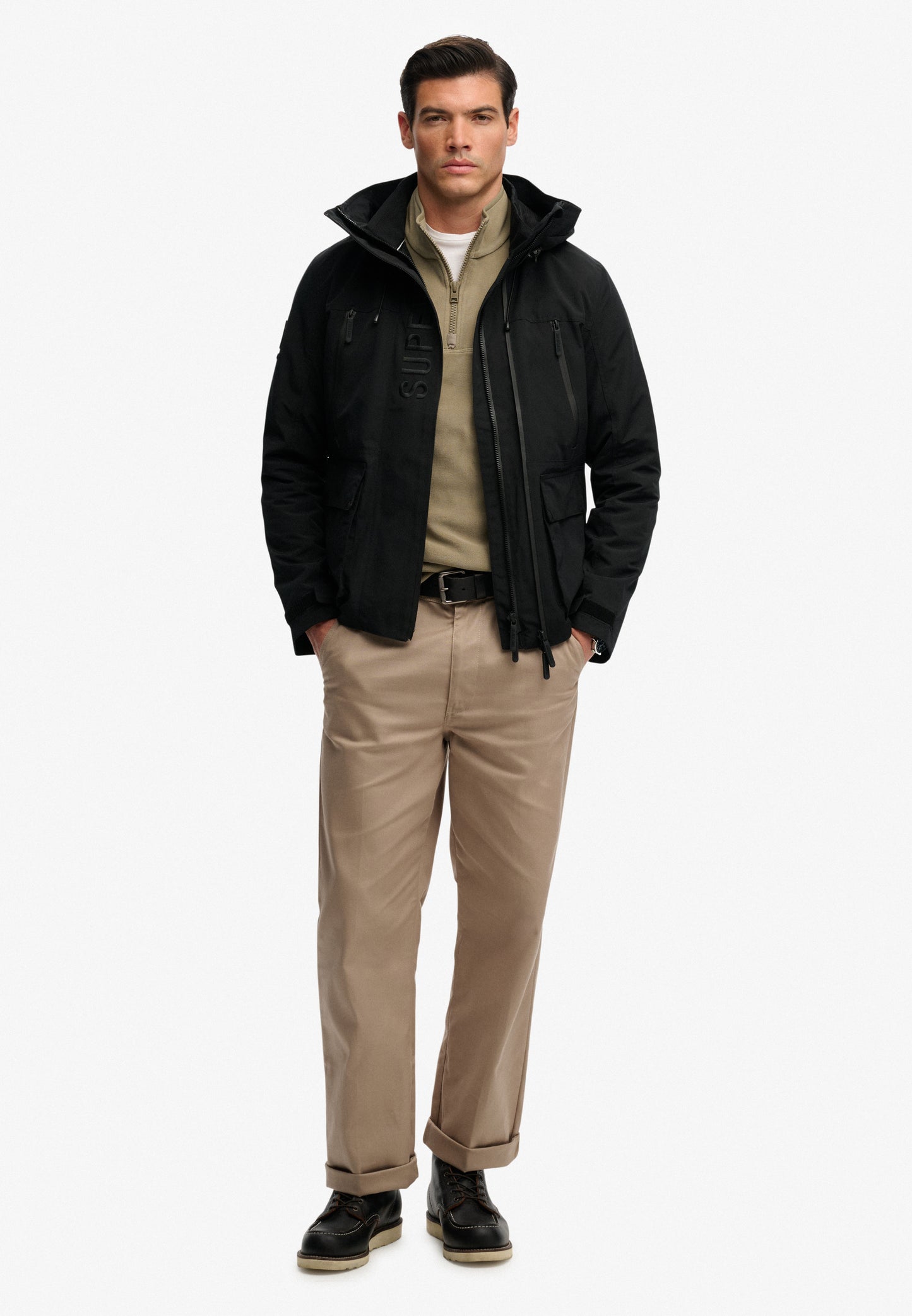 Hooded Ultimate Embroidered Windbreaker Jacket