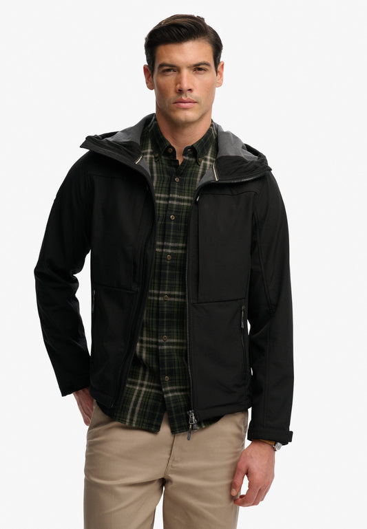Hooded Softshell Trekker Jacket