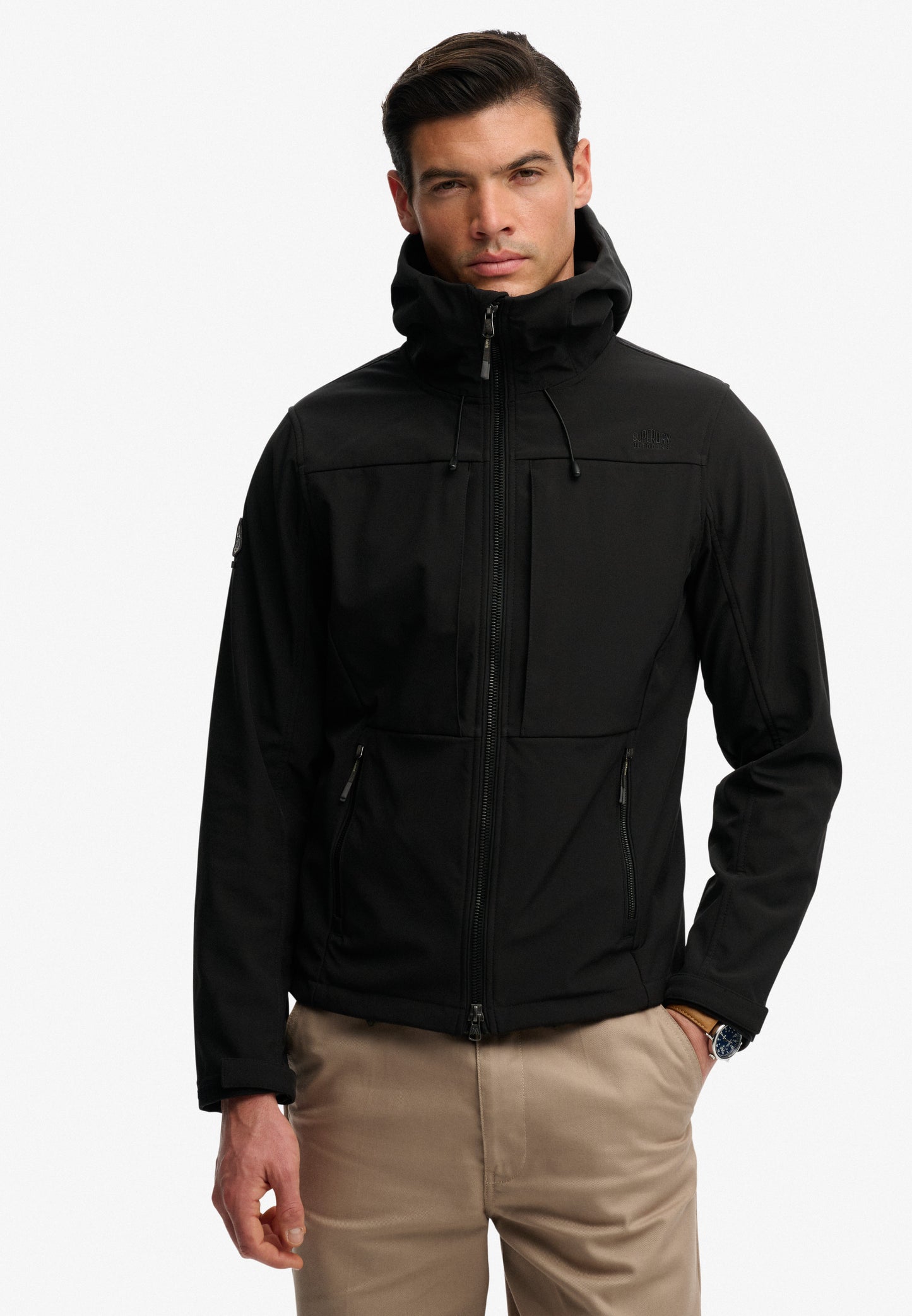 Hooded Softshell Trekker Jacket (2)