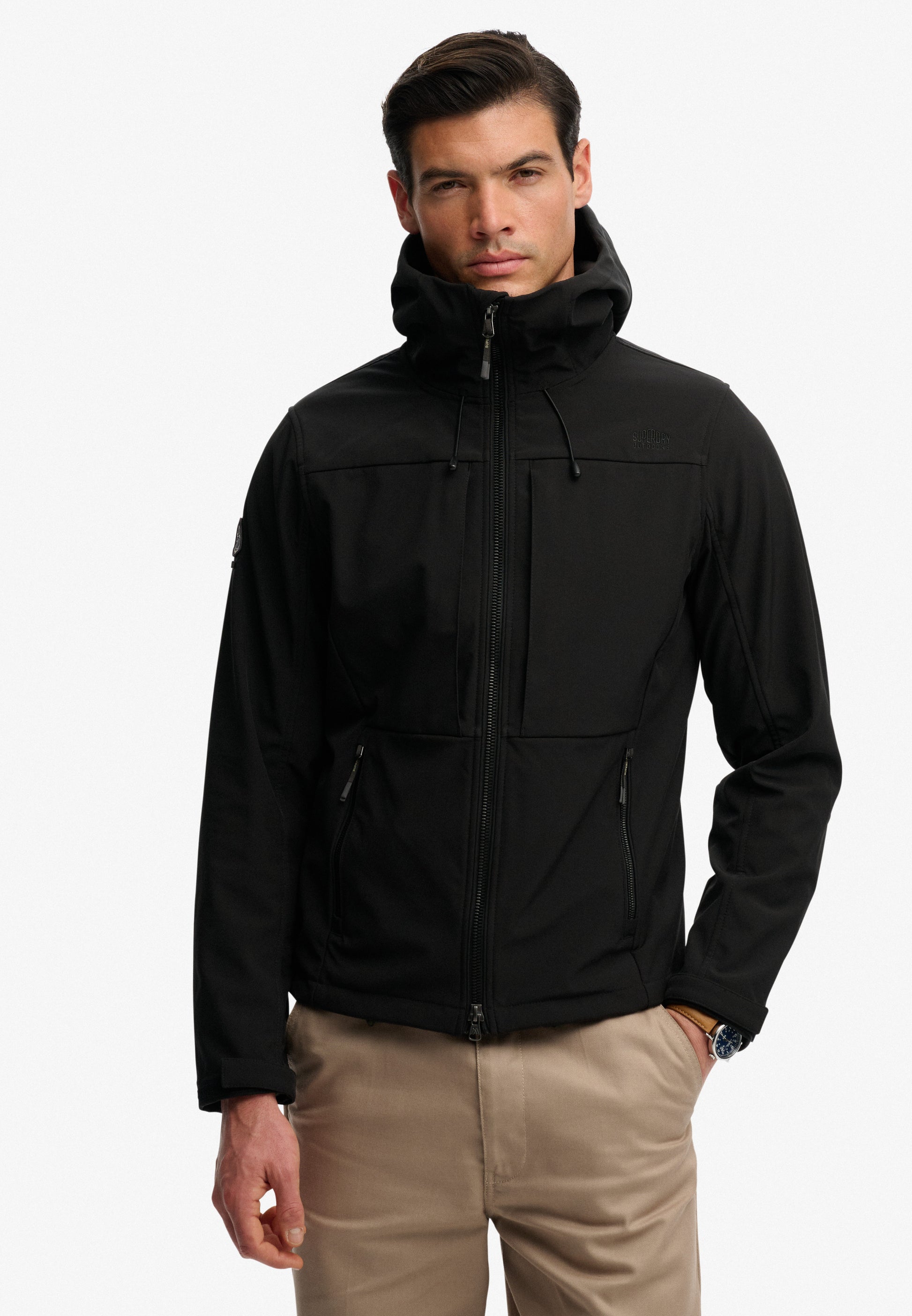 Hooded Softshell Trekker Jacket (2)