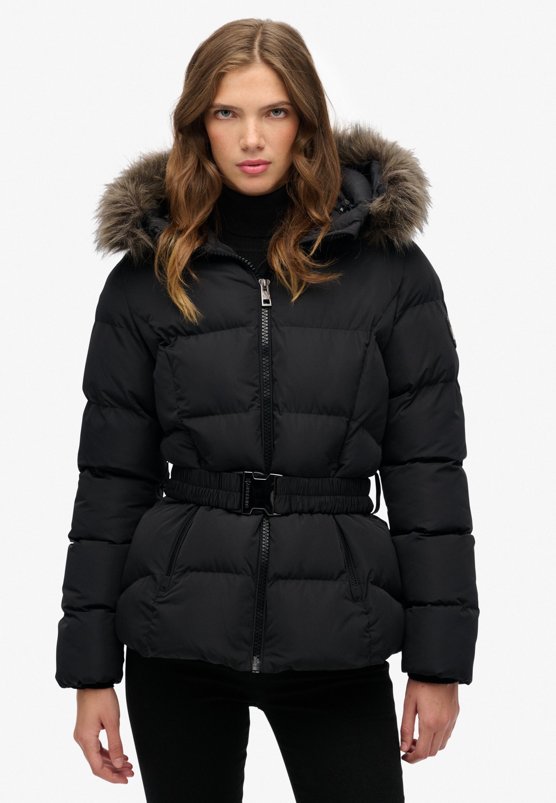 Fuji Belted Puffer Jacket (3)