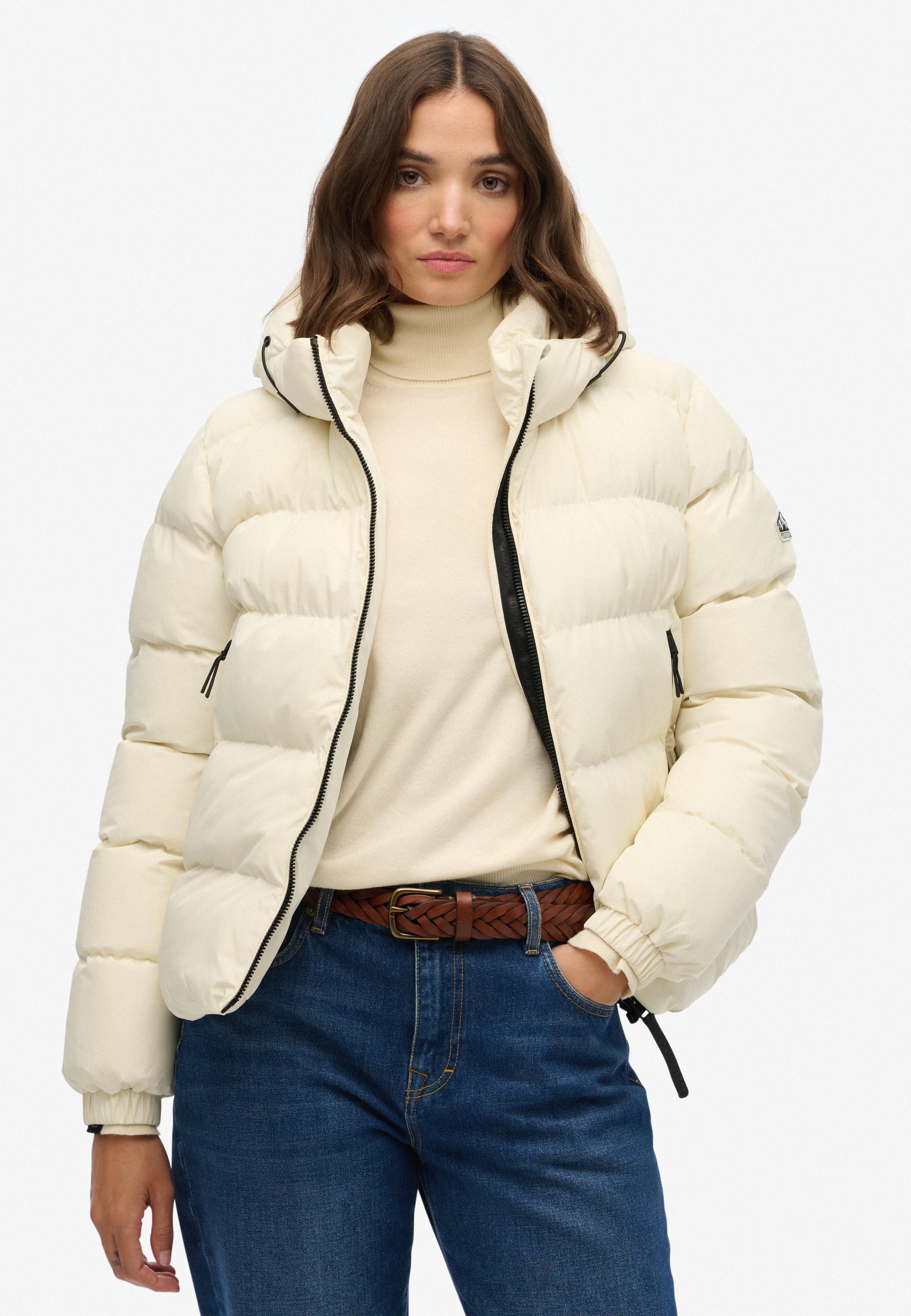 Hooded Sports Puffer Jacket (1)