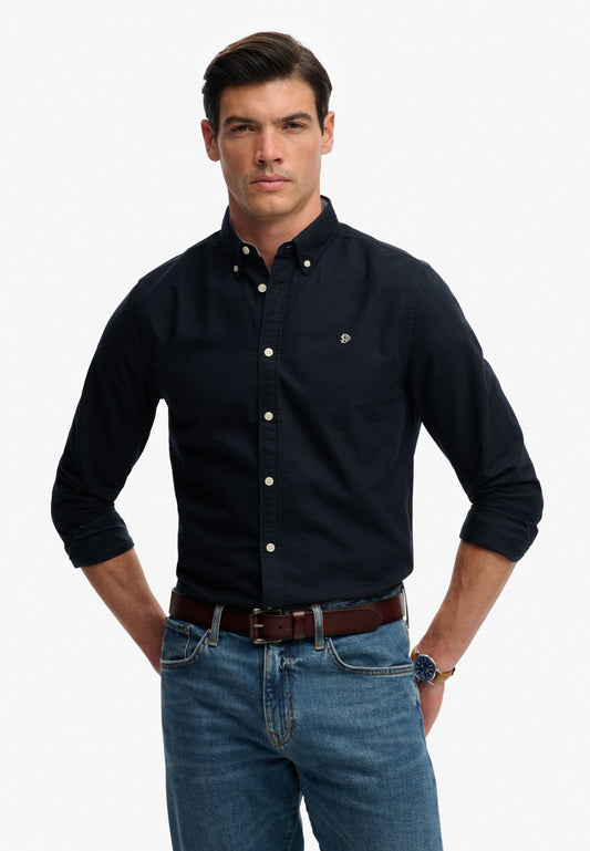 Preppy Oxford Long Sleeve Shirt