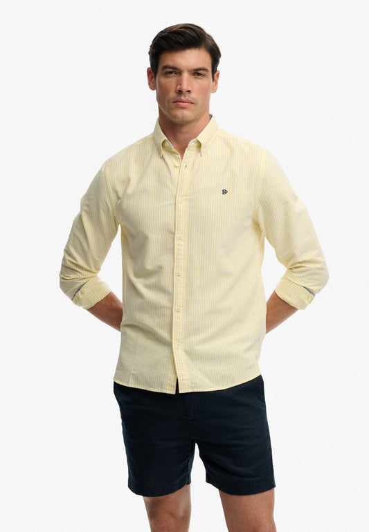 Preppy Oxford Long Sleeve Shirt