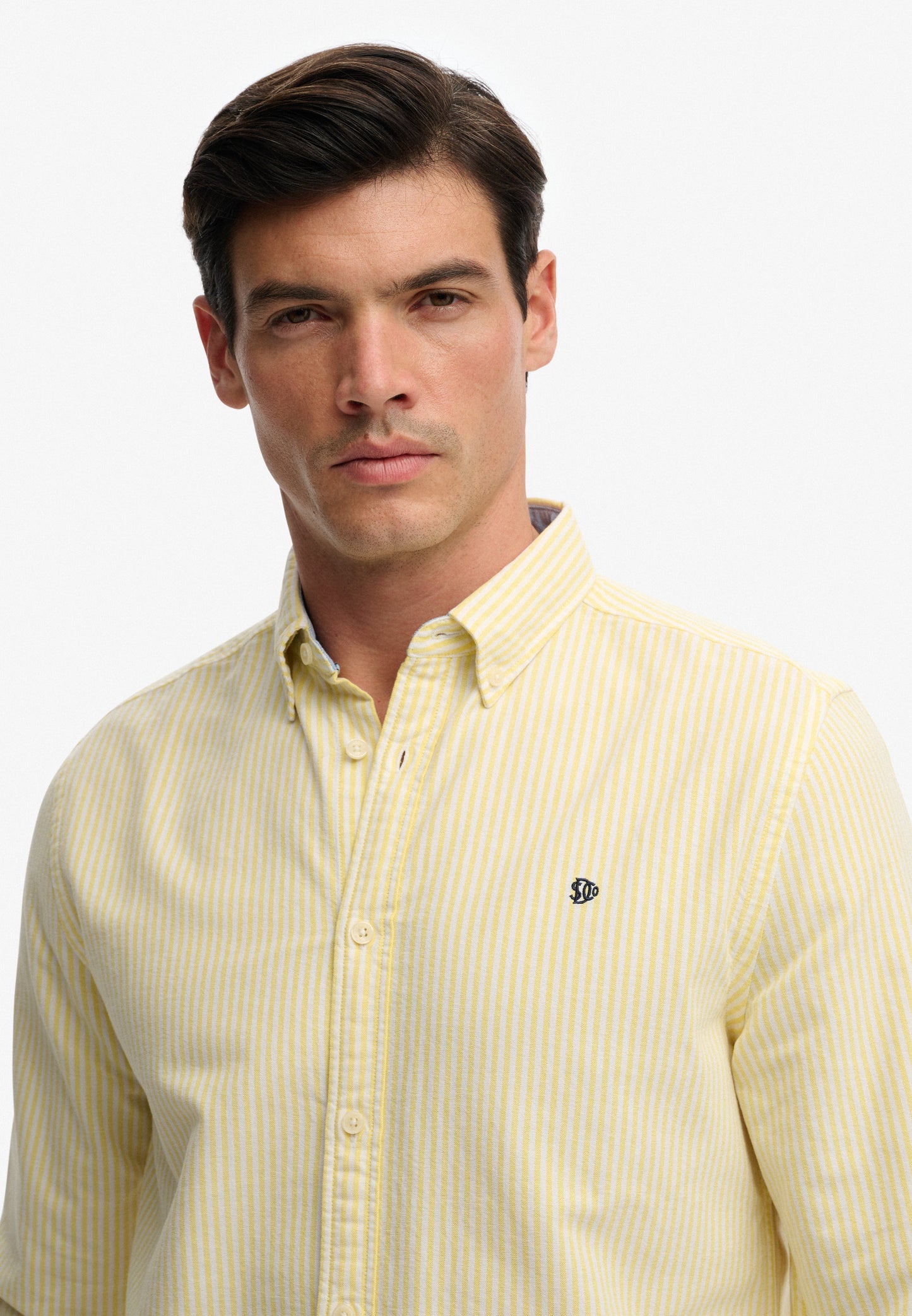 Preppy Oxford Long Sleeve Shirt (1)