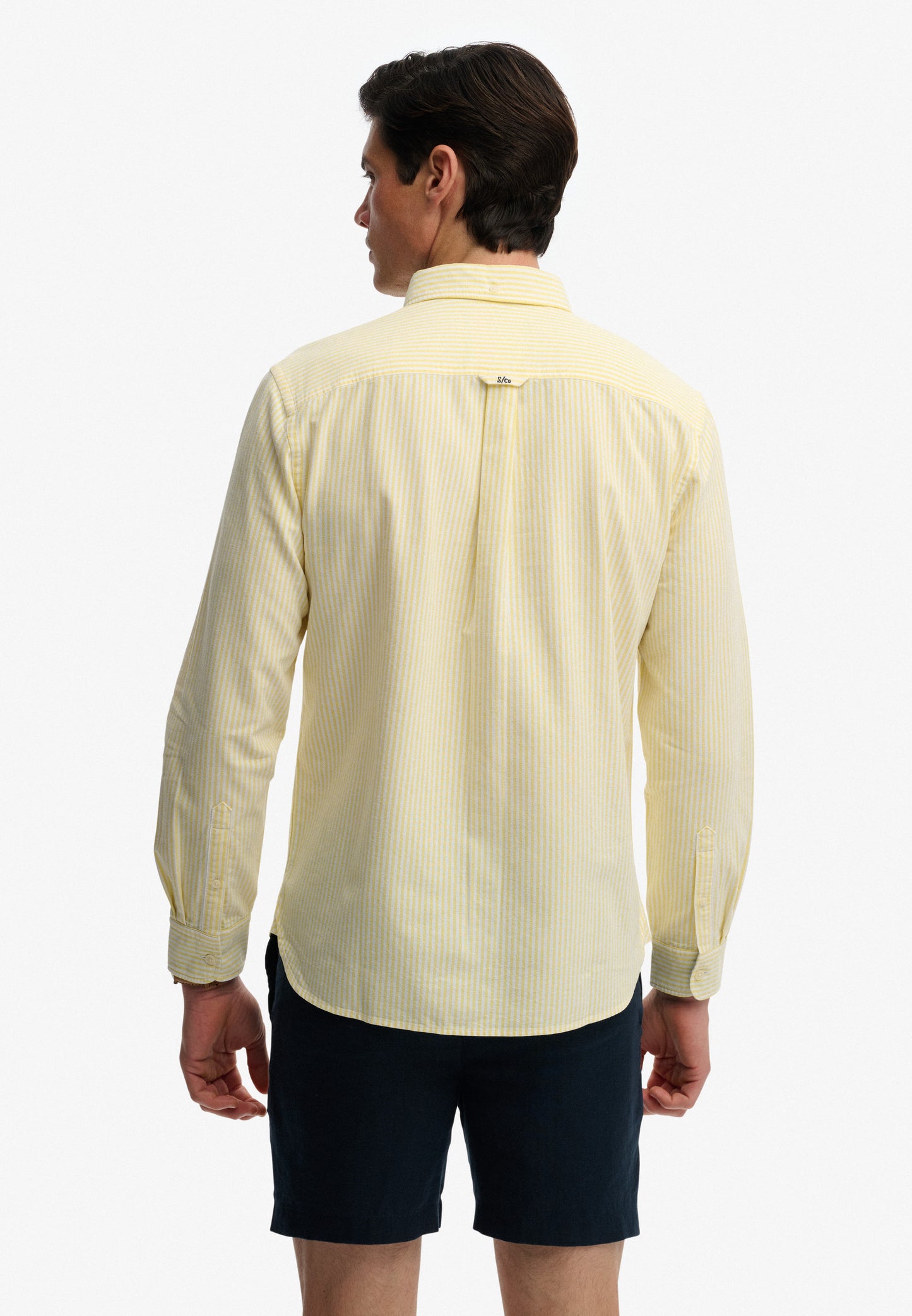 Preppy Oxford Long Sleeve Shirt (4)