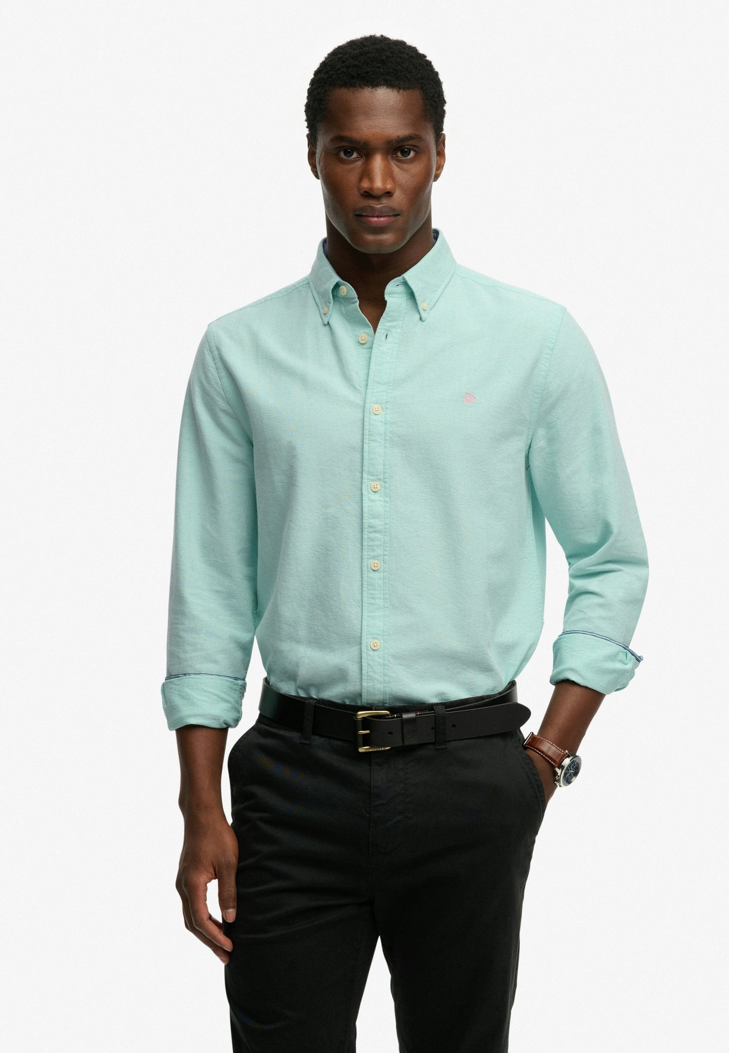 Preppy Oxford Long Sleeve Shirt