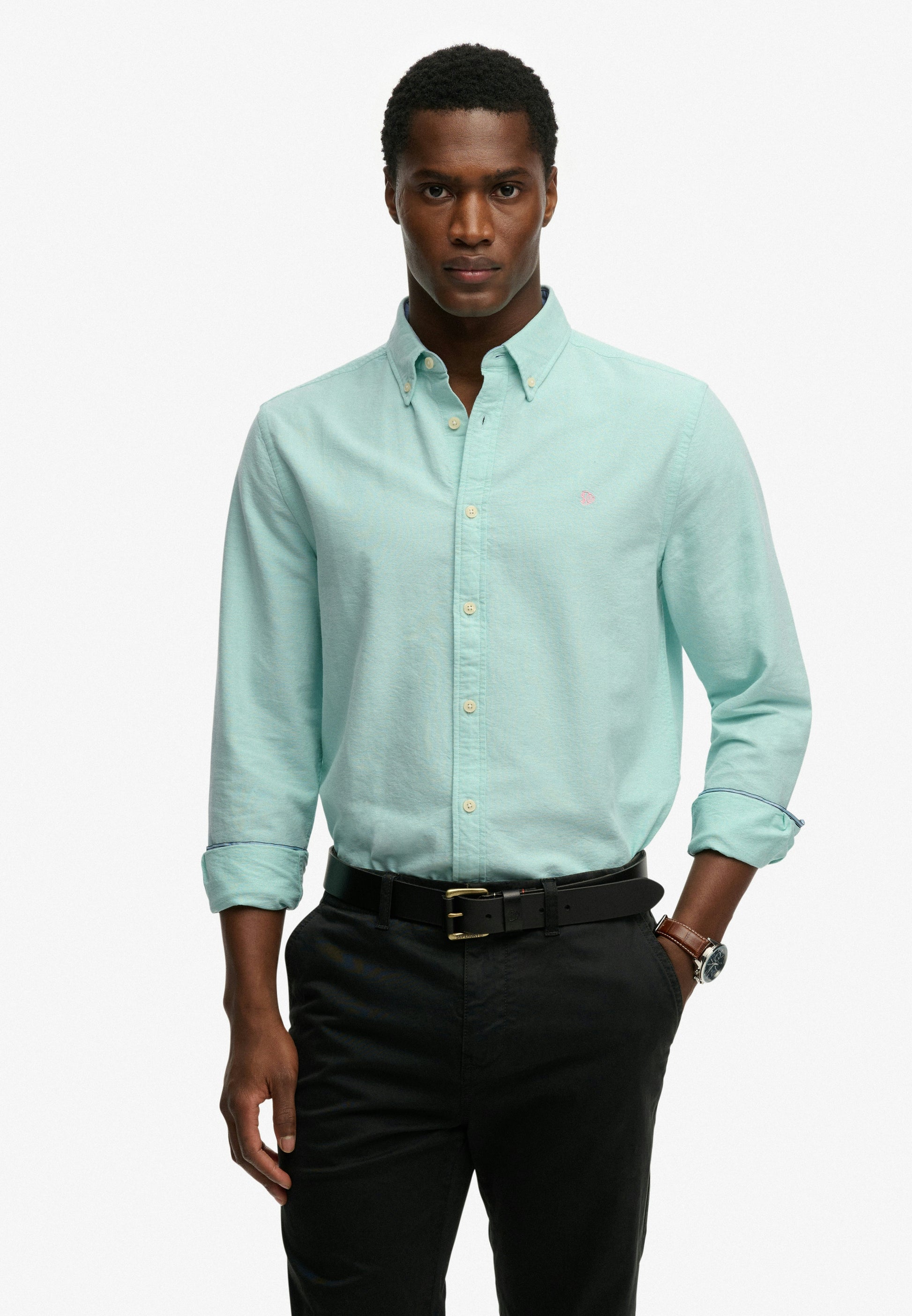 Preppy Oxford Long Sleeve Shirt