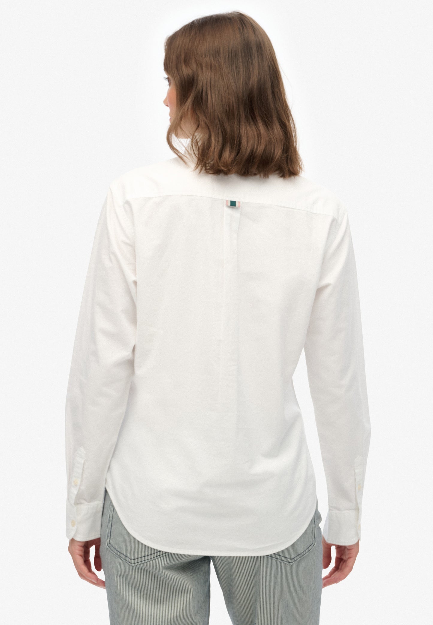 Slim Oxford Button Down Long Sleeve Shirt (1)