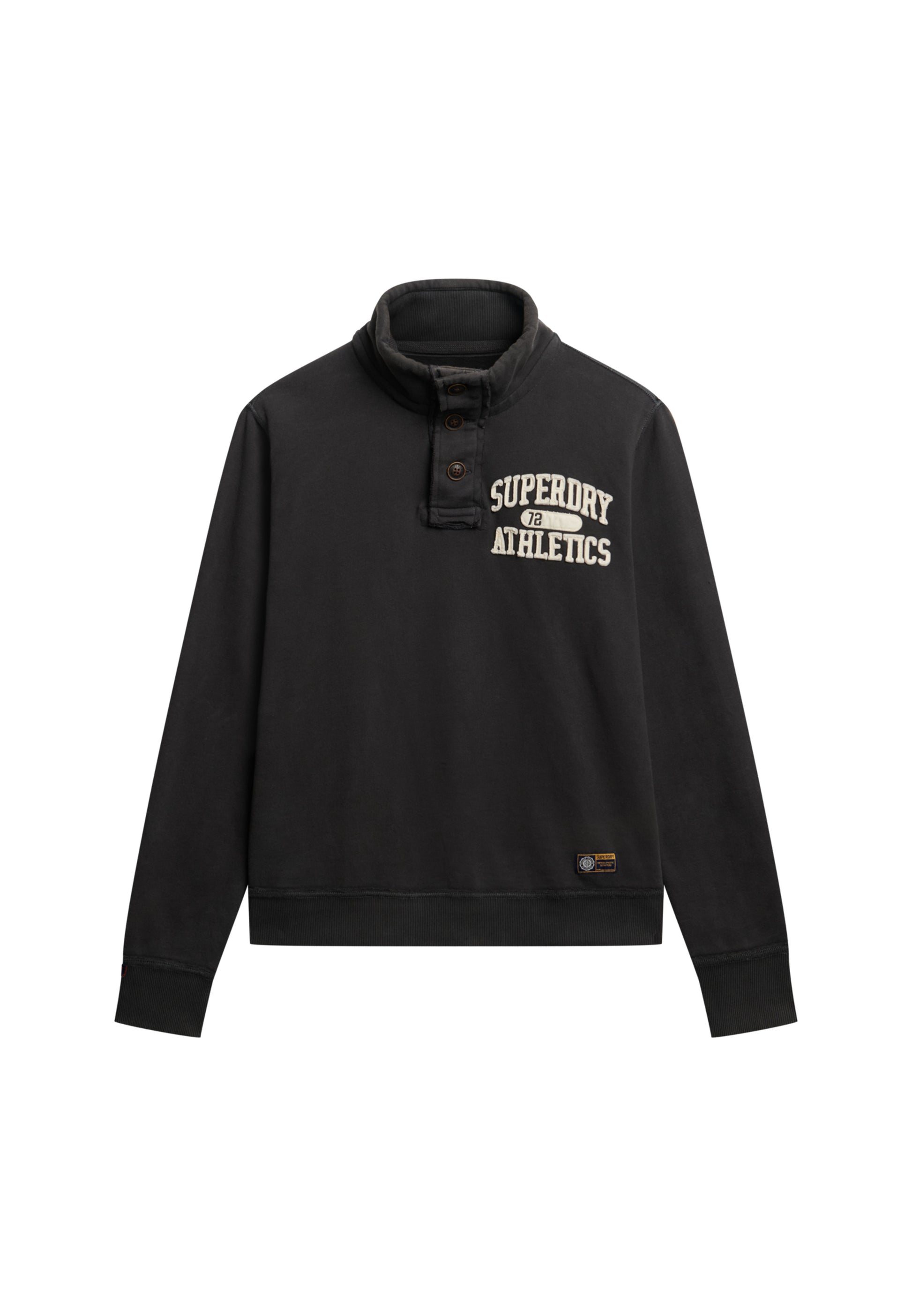 Vintage Athletic Henley Sweatshirt (2)