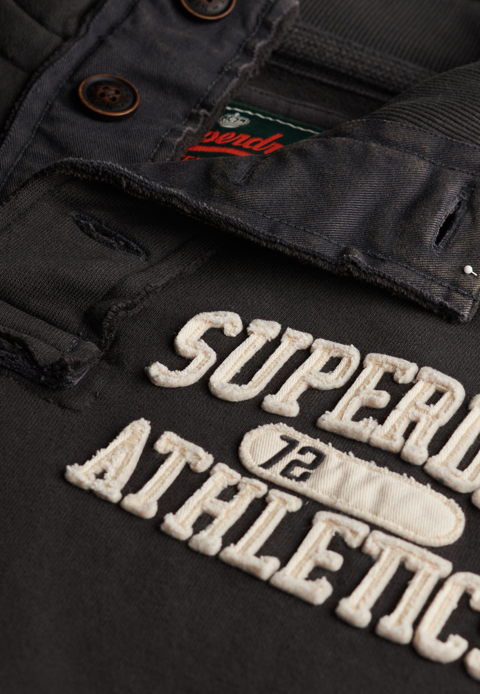 Vintage Athletic Henley Sweatshirt (3)