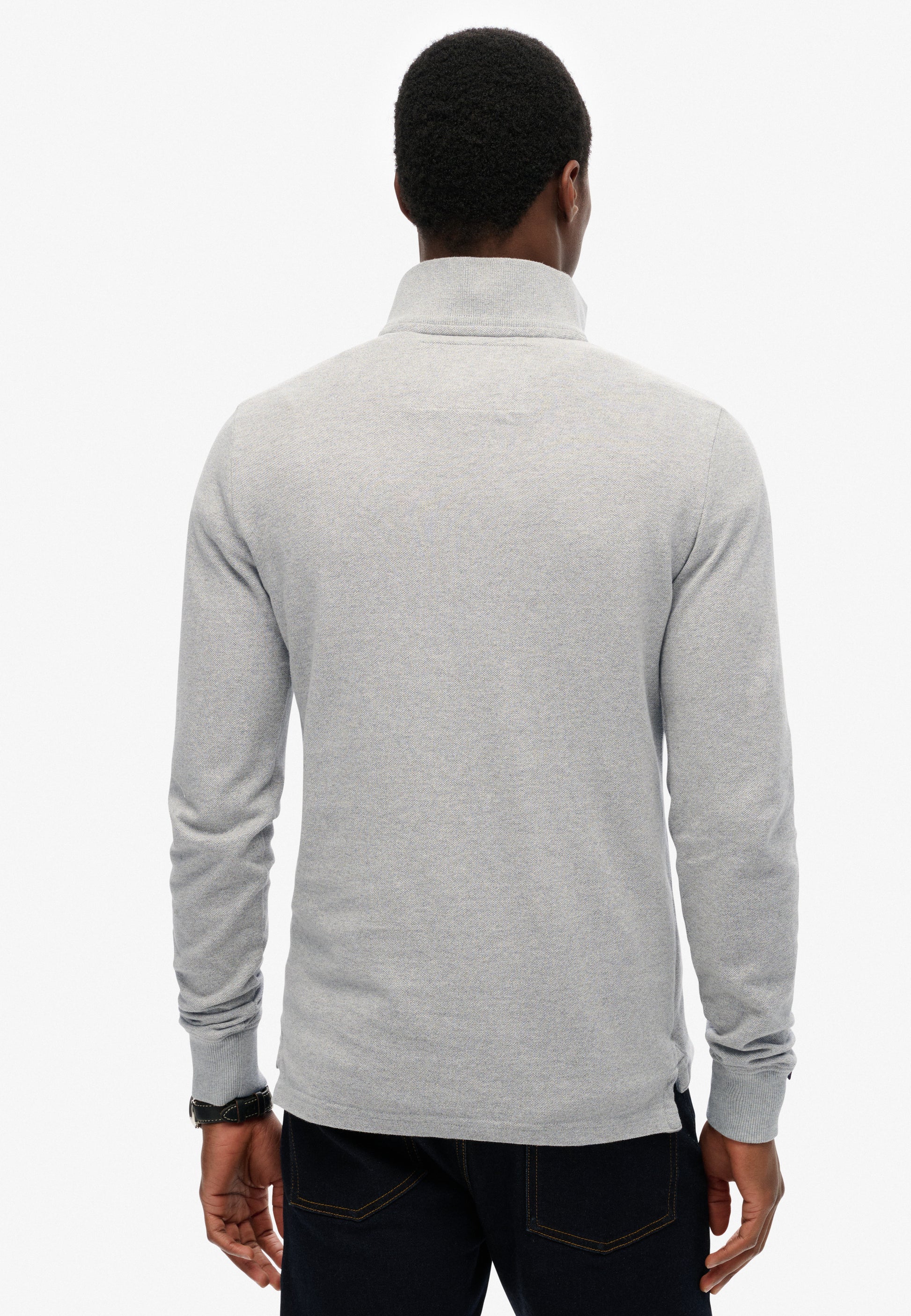 Vintage Athletic Long Sleeve Polo (2)