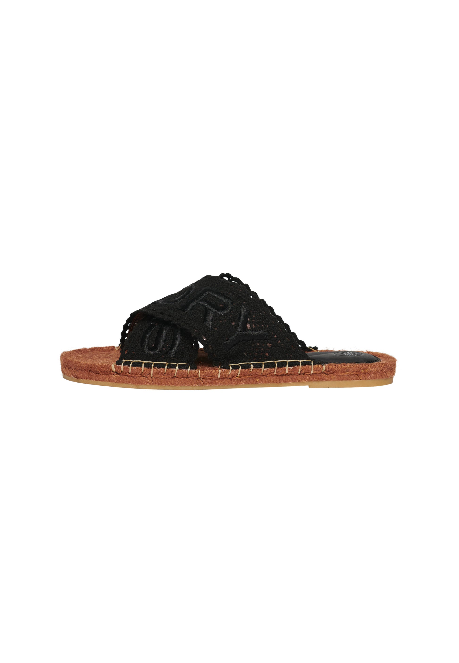 Espadrille Cross Strap Sliders (1)