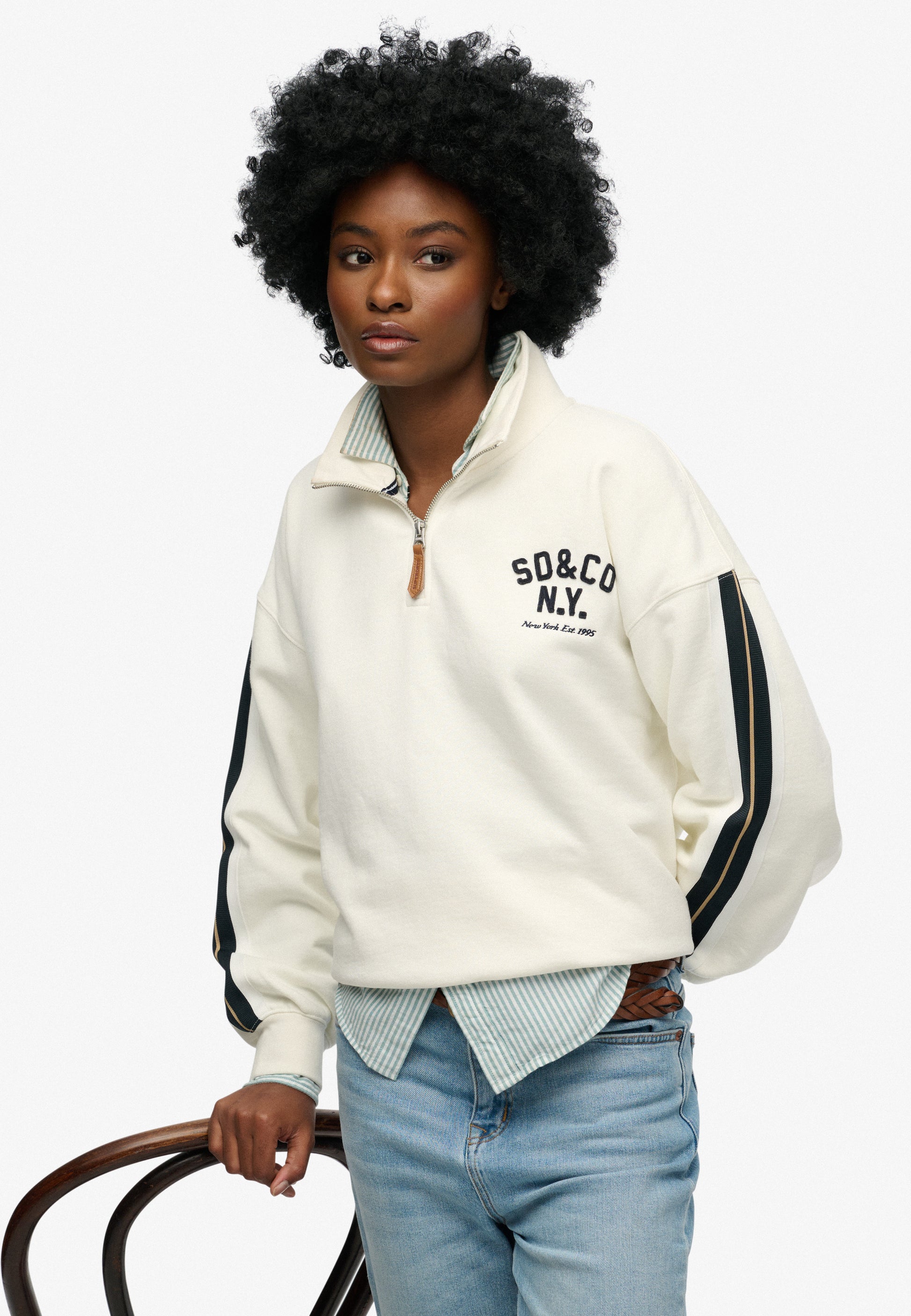 Country Club Appliqué Half Zip (4)
