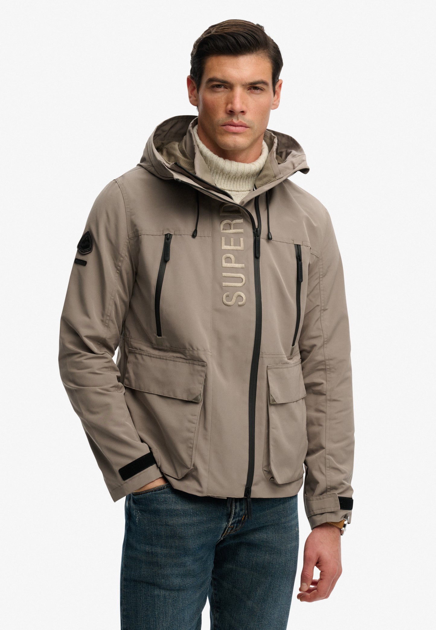 Hooded Ultimate Embroidered Windbreaker Jacket (5)
