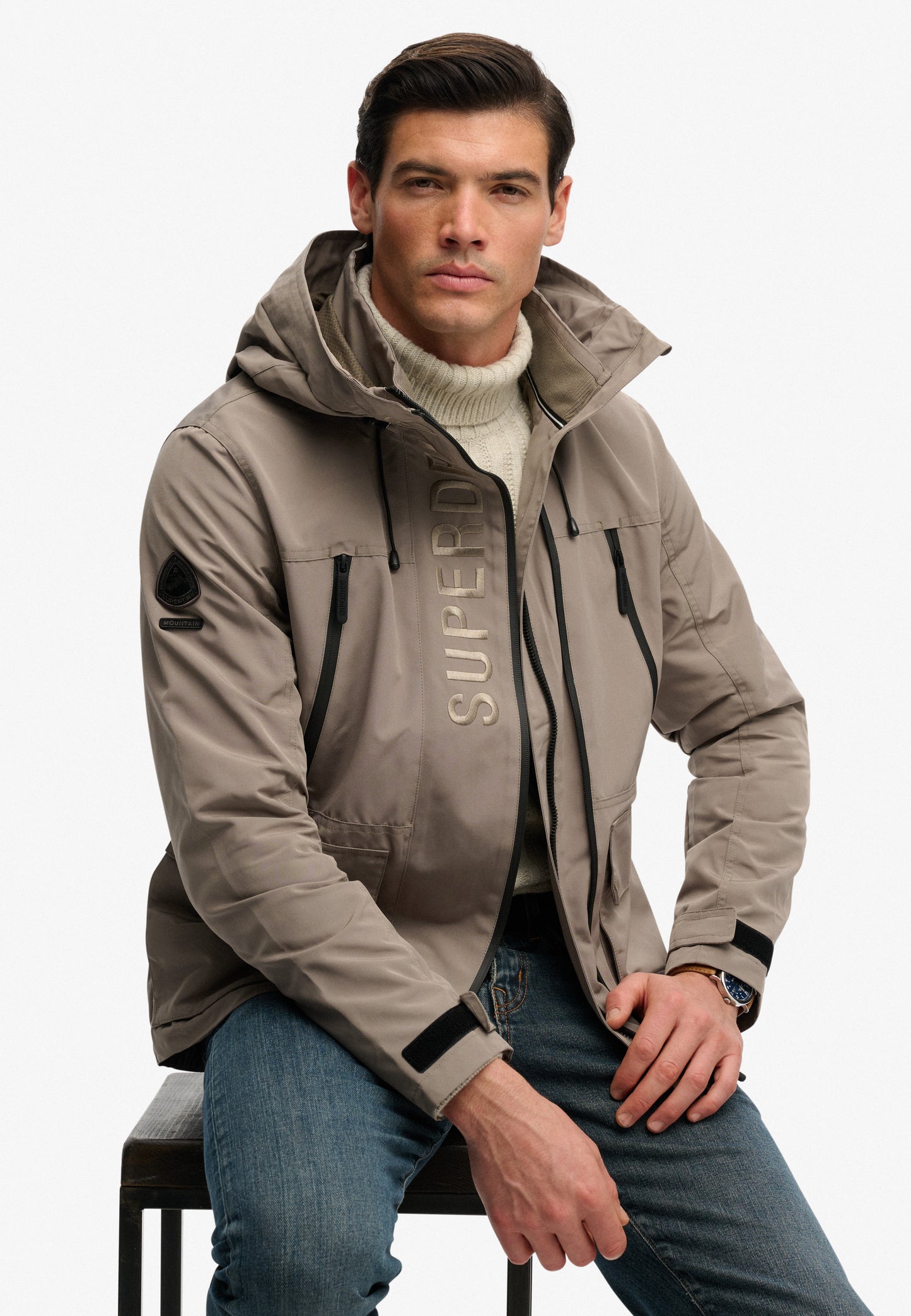 Hooded Ultimate Embroidered Windbreaker Jacket (4)