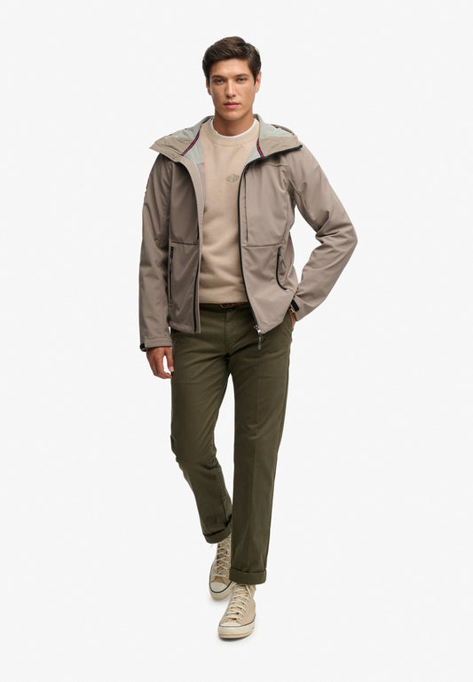 Hooded Softshell Trekker Jacket