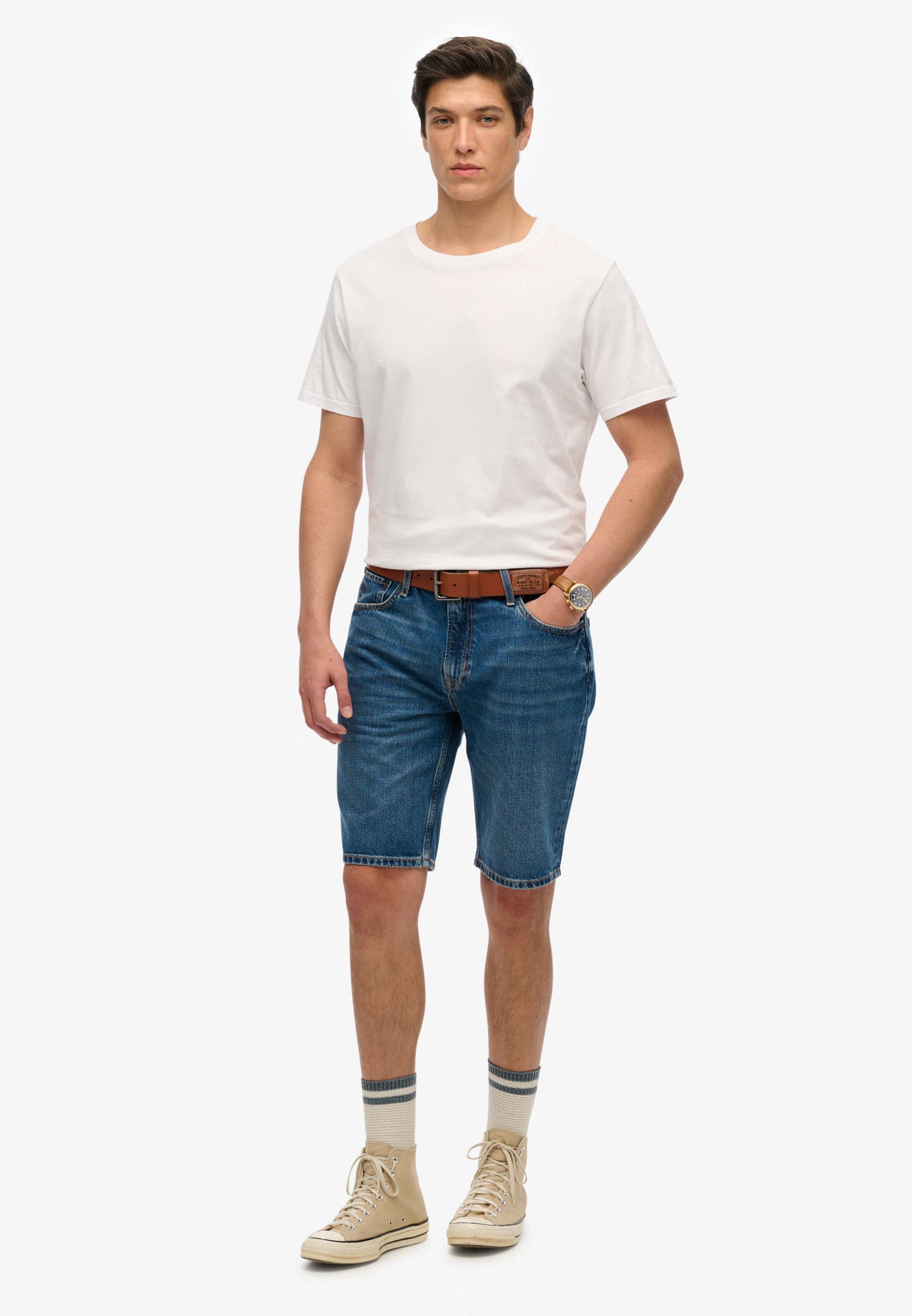 Vintage Straight Shorts