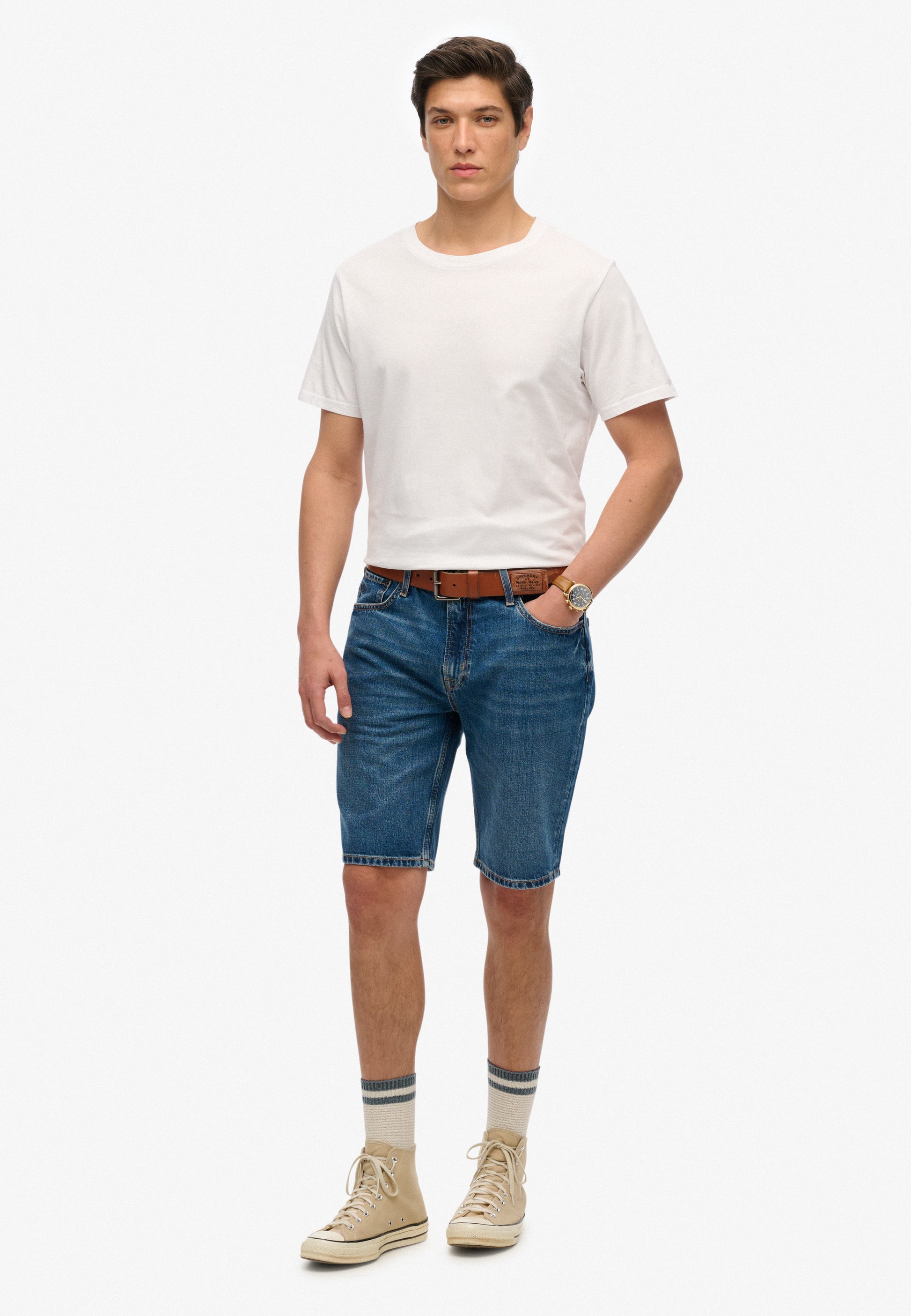 Vintage Straight Shorts