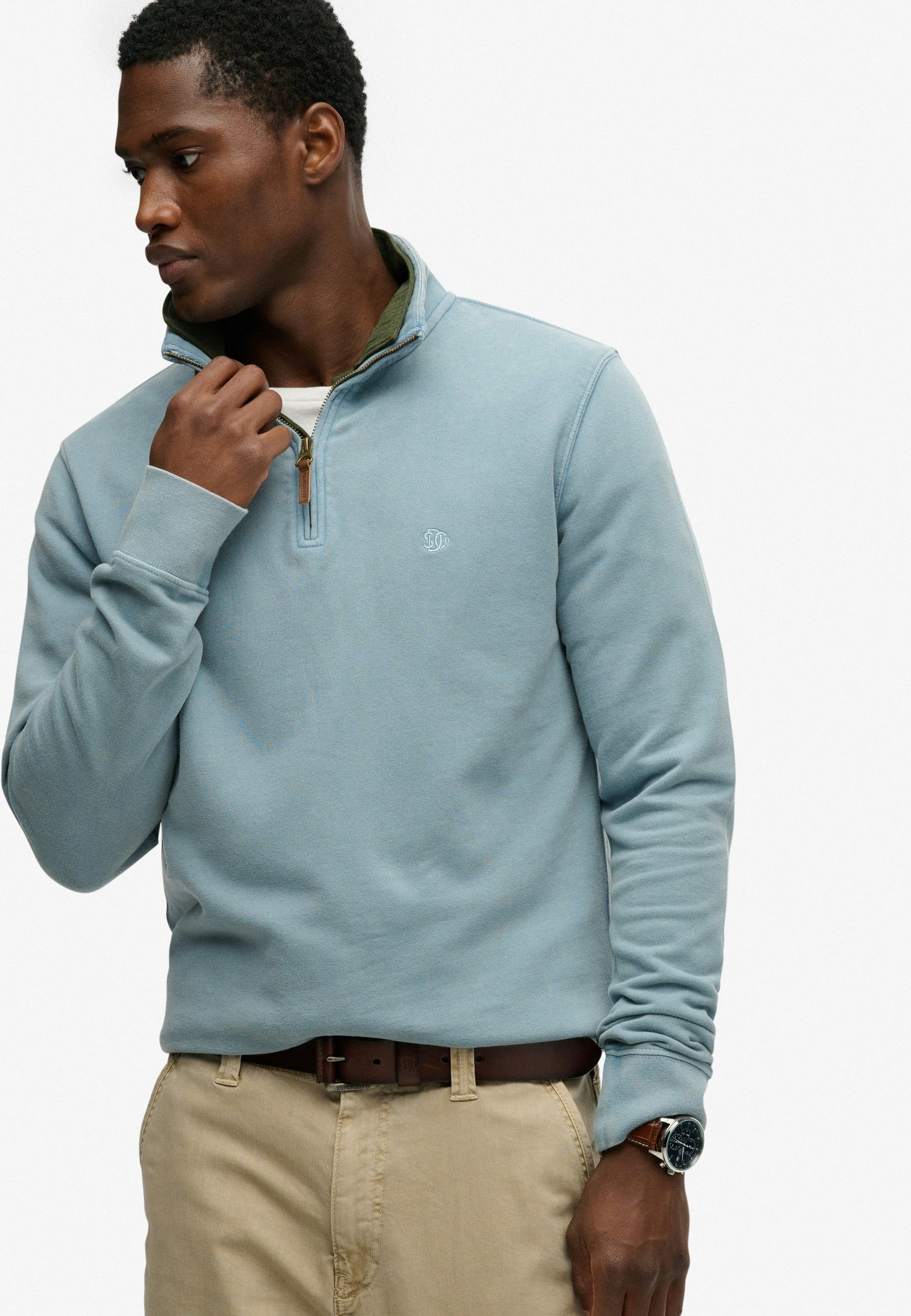 Classic Essential Half Zip Jumper (1)