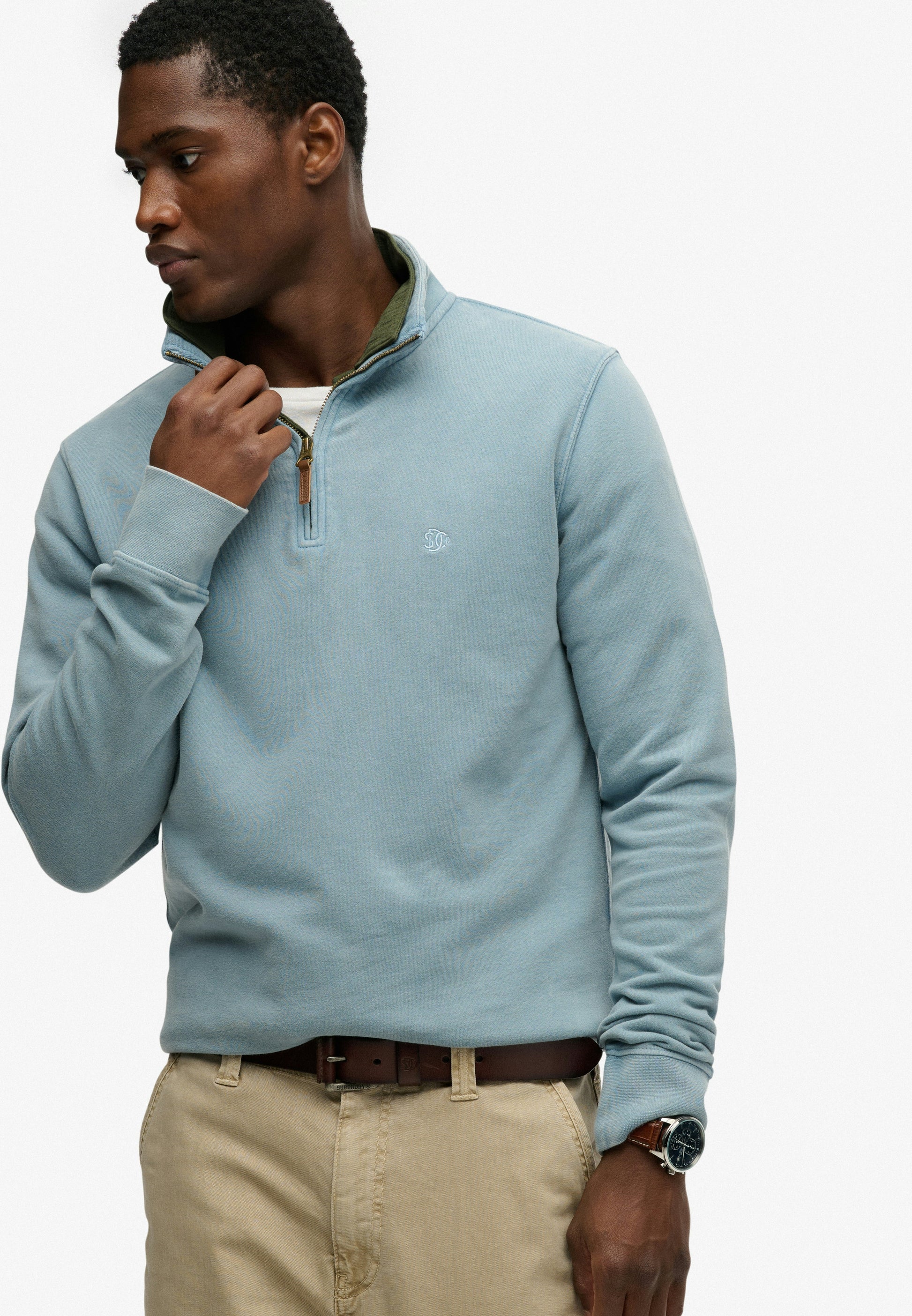 Classic Essential Half Zip Jumper (1)