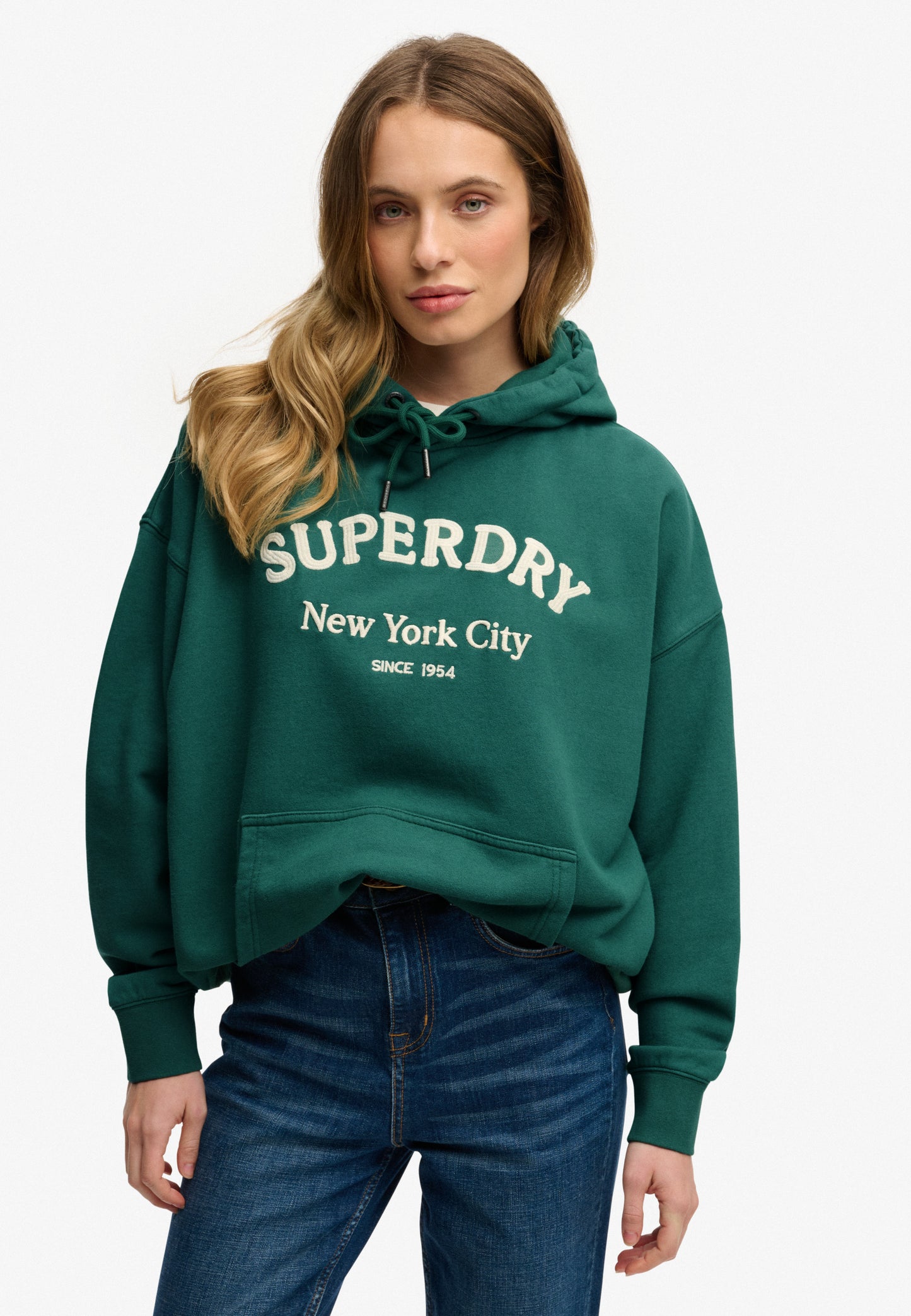 Luxe Casual Embroidered Relaxed Hoodie (1)