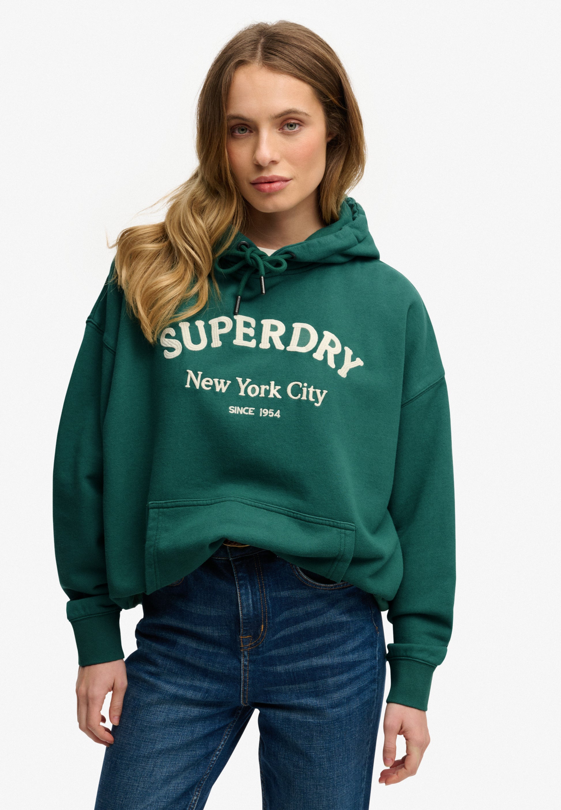 Luxe Casual Embroidered Relaxed Hoodie (1)