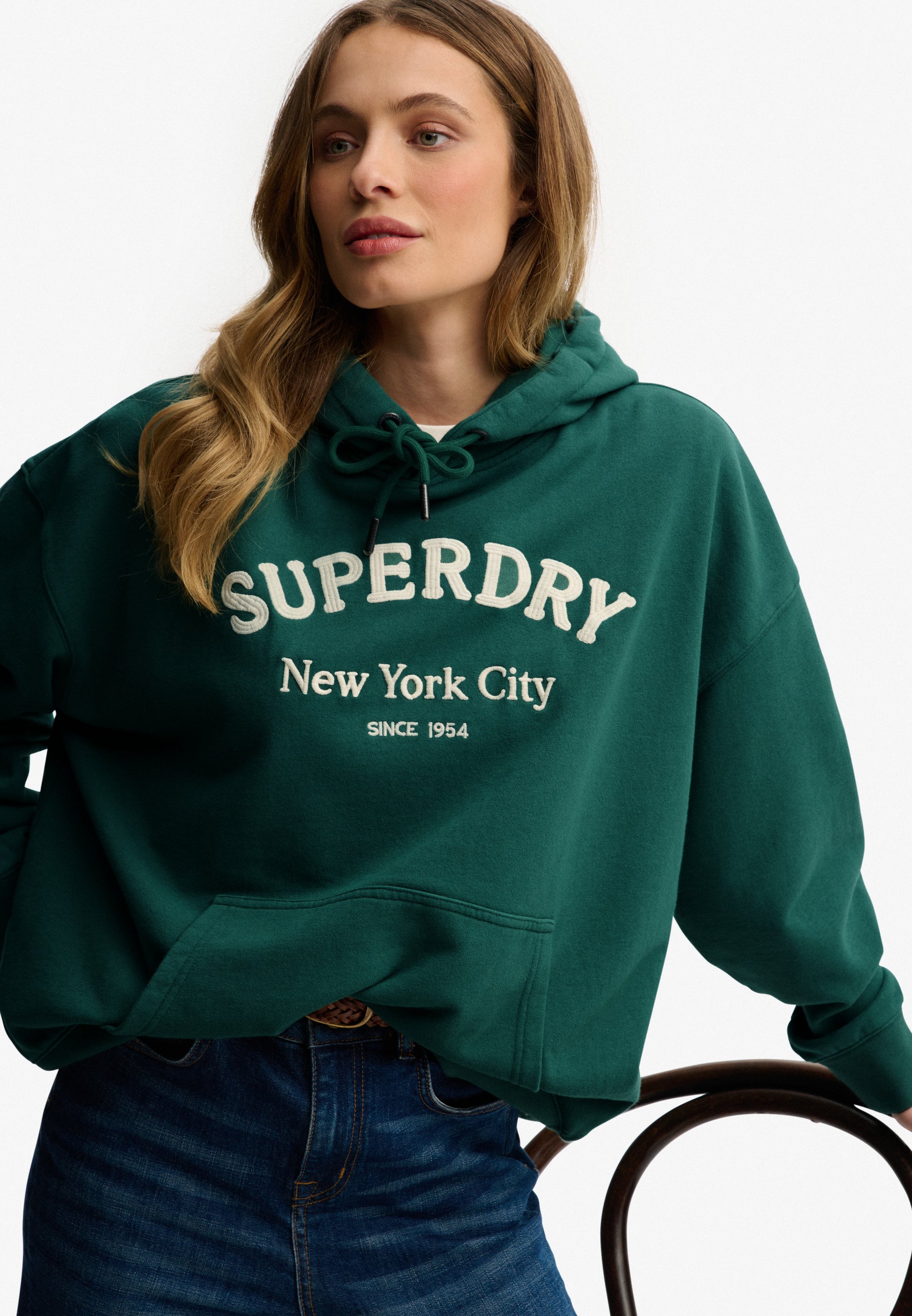 Luxe Casual Embroidered Relaxed Hoodie (3)
