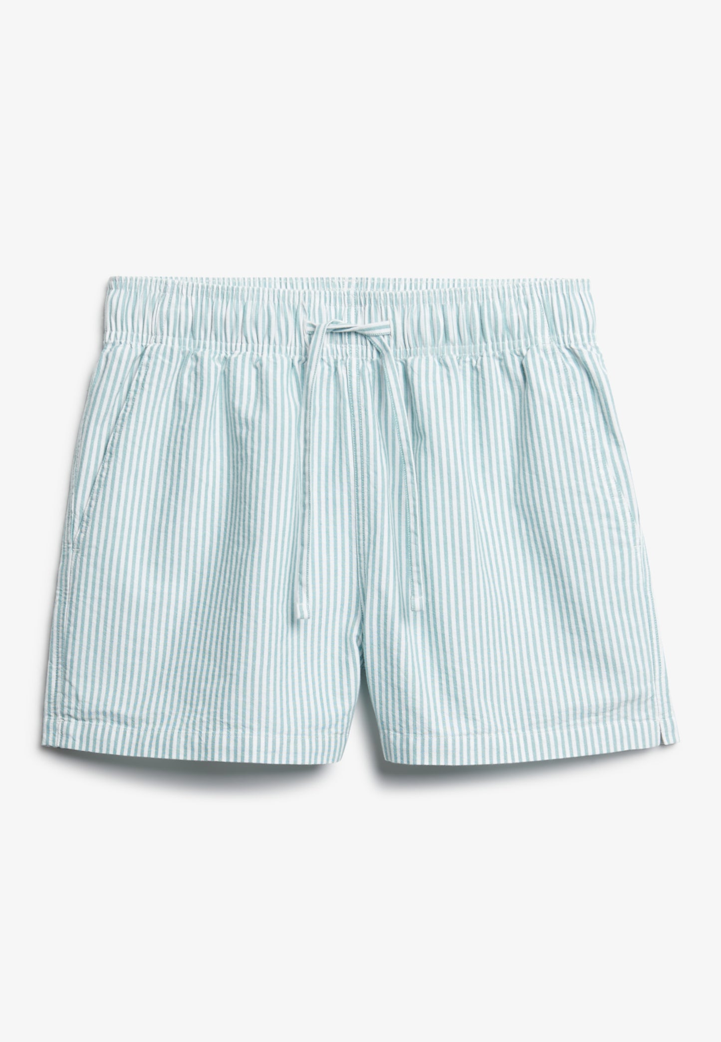 Organic Cotton Stripe Elasticated Shorts (5)