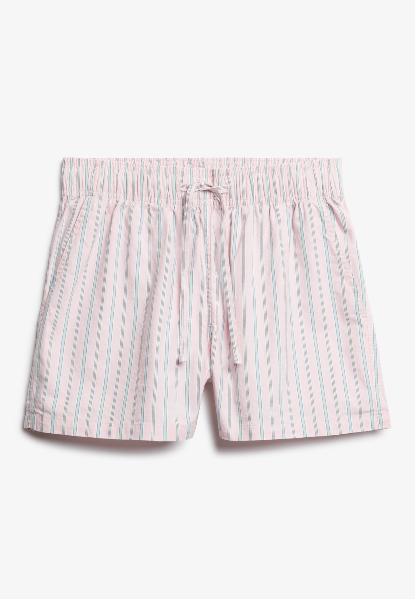 Organic Cotton Stripe Elasticated Shorts (5)