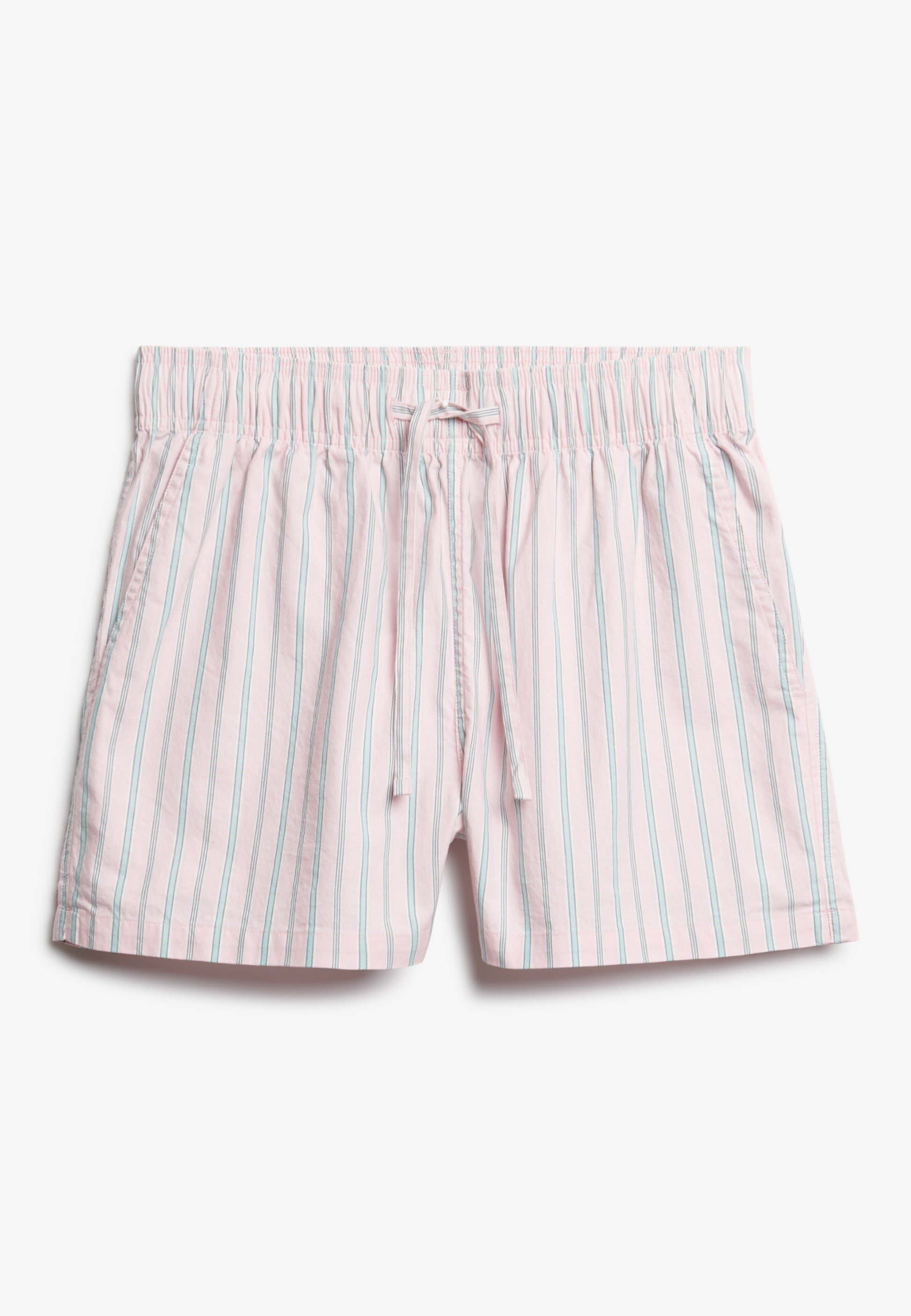 Organic Cotton Stripe Elasticated Shorts (5)