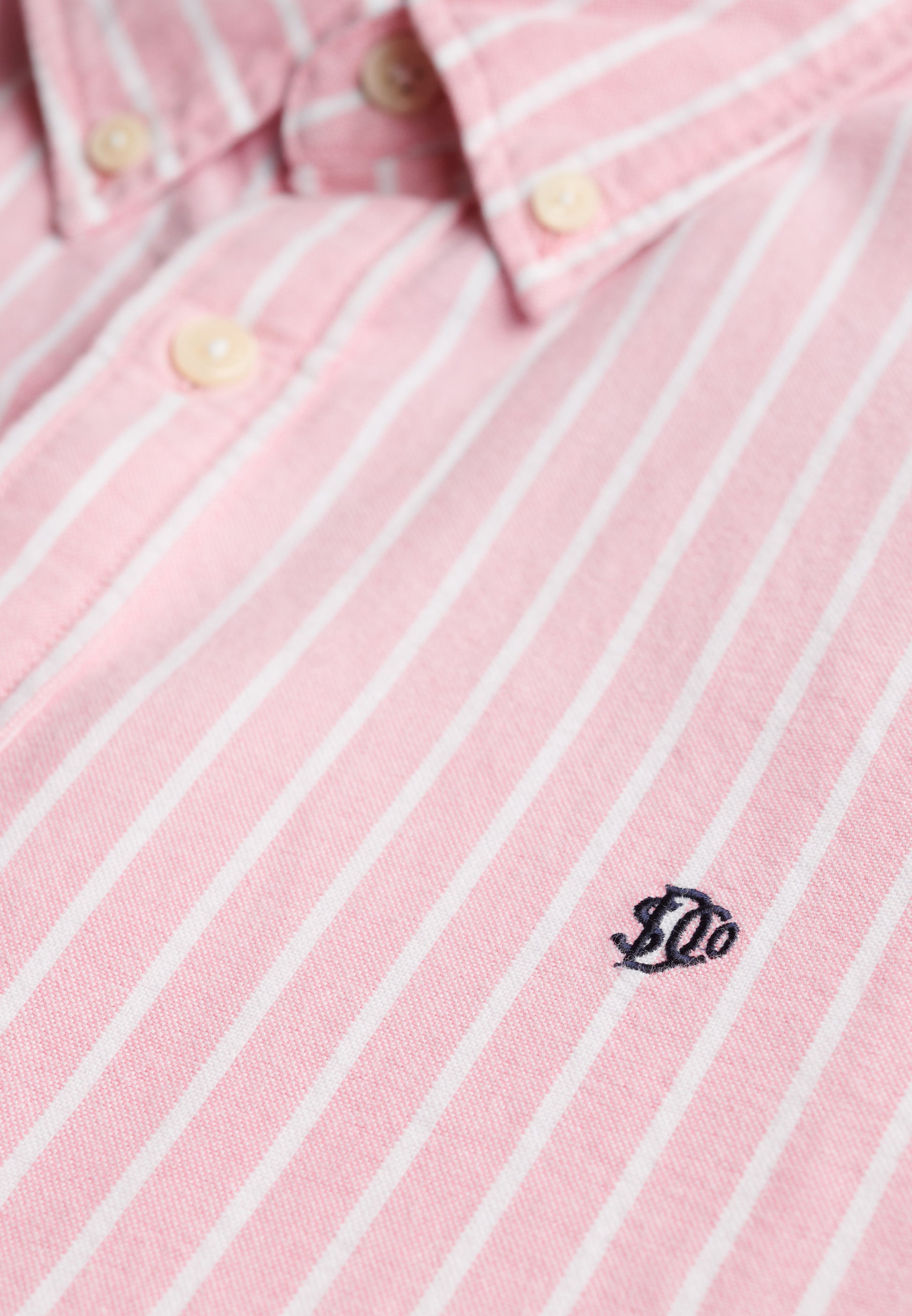 Preppy Oxford Long Sleeve Shirt (1)