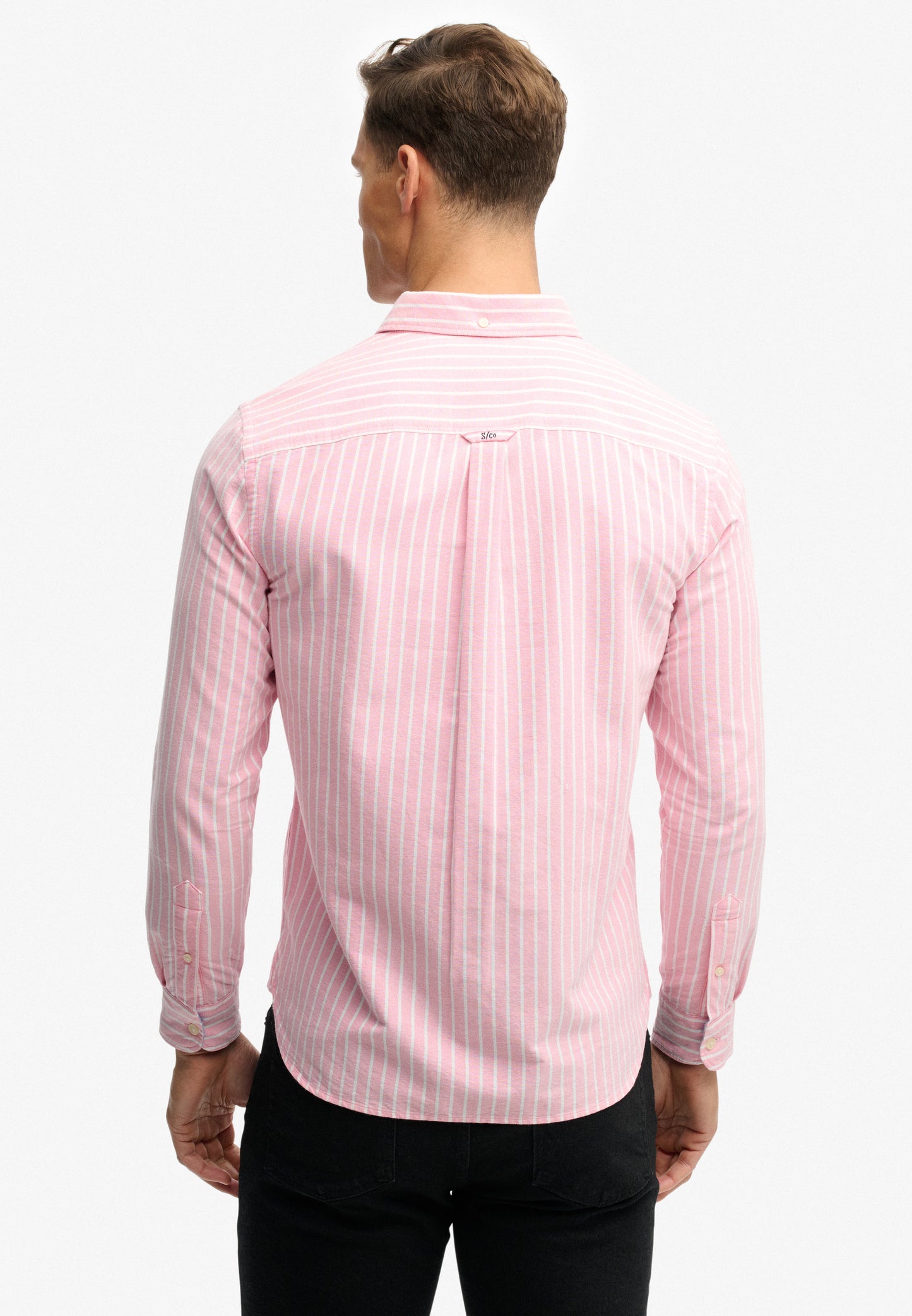 Preppy Oxford Long Sleeve Shirt (5)