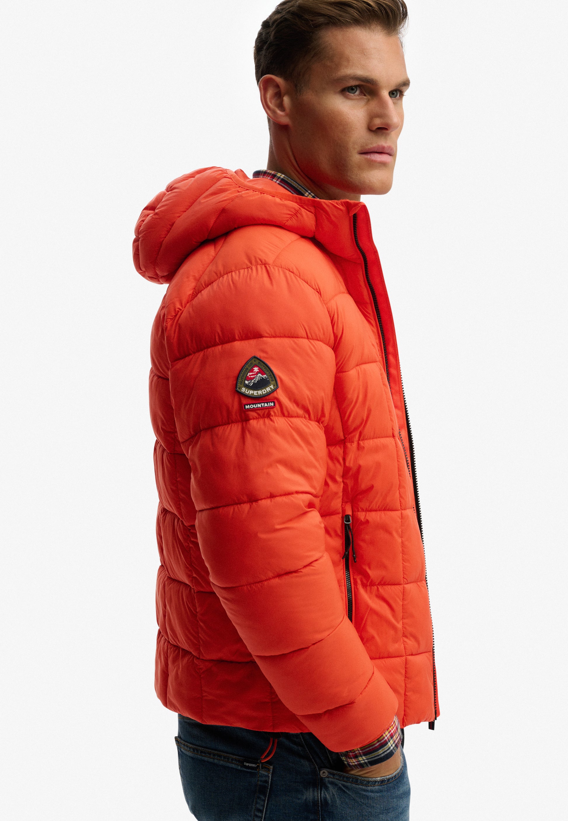 Hooded Box Quilt Fuji Lite Jacket (2)