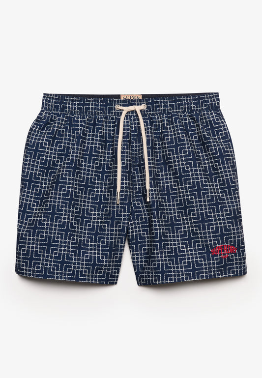 Premium Printed 15-inch Swim Shorts