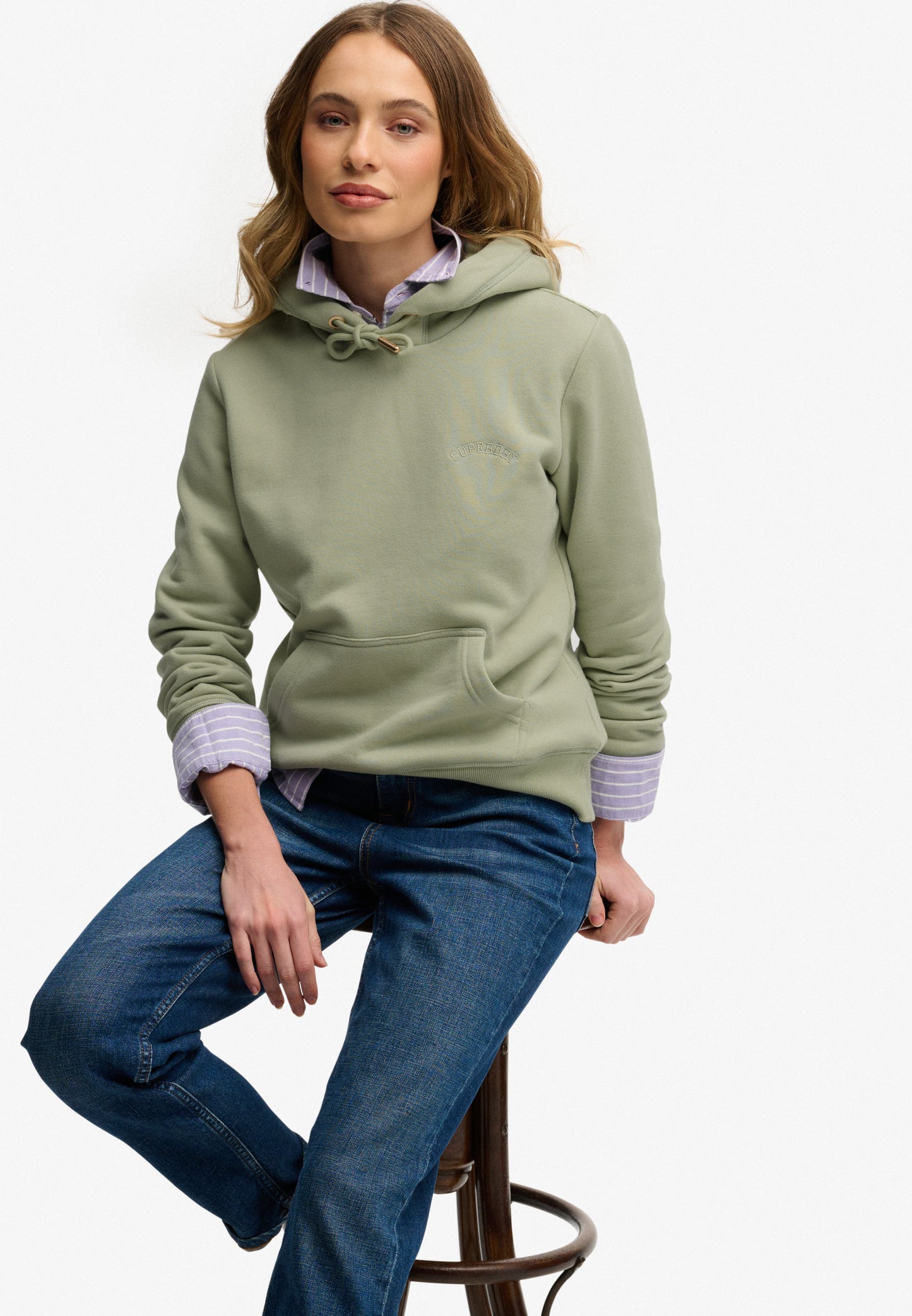Essential Logo Embroidered Hoodie (4)