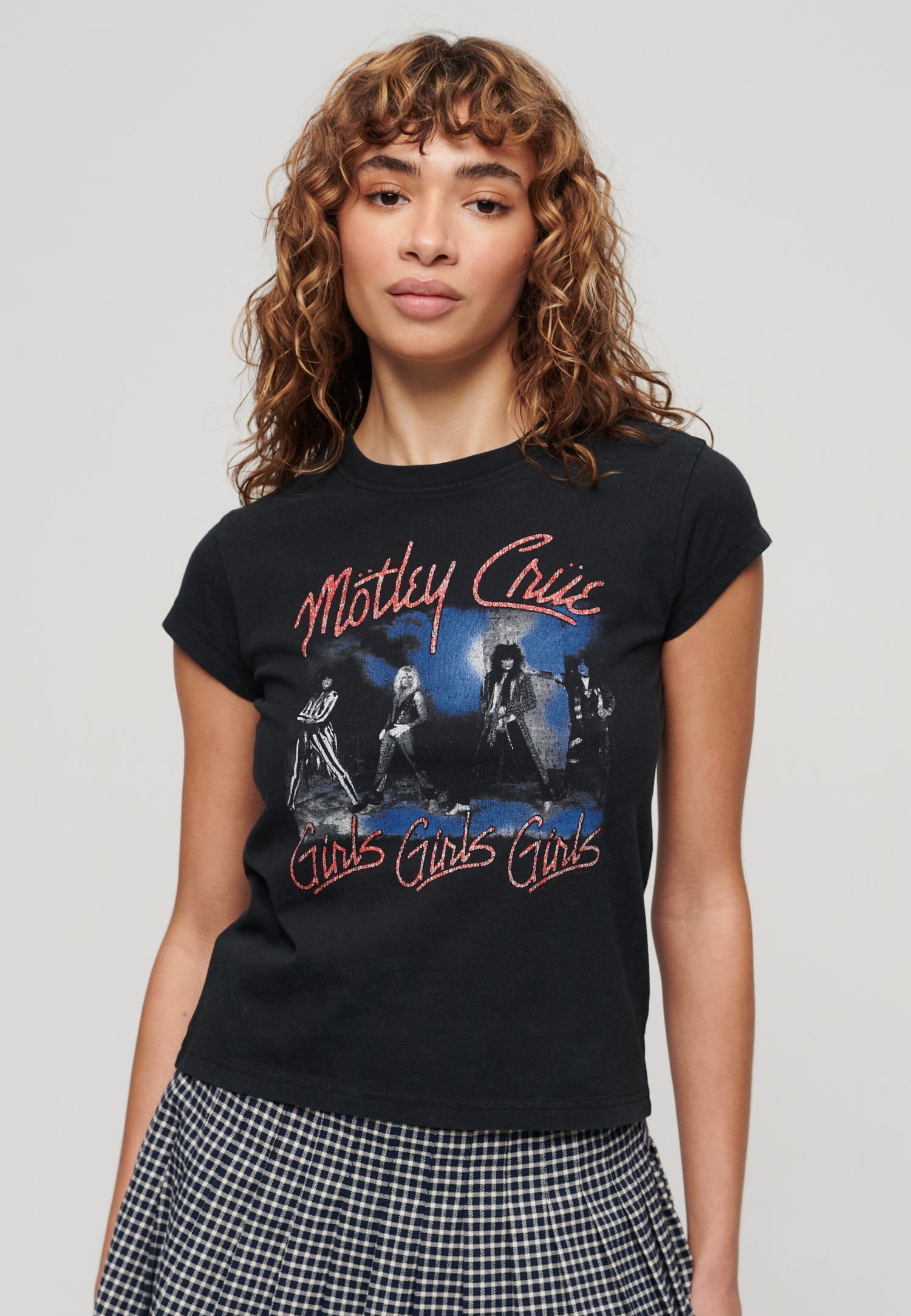 Motley Crue Cap Sleeve T-Shirt