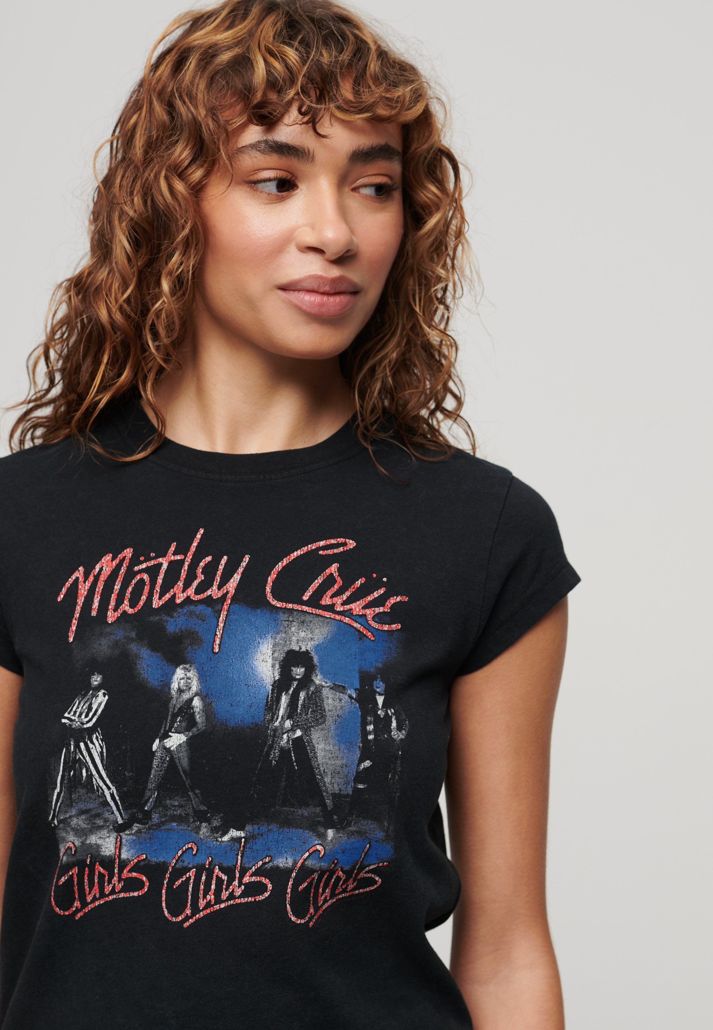 Motley Crue Cap Sleeve T-Shirt – Superdry South Africa