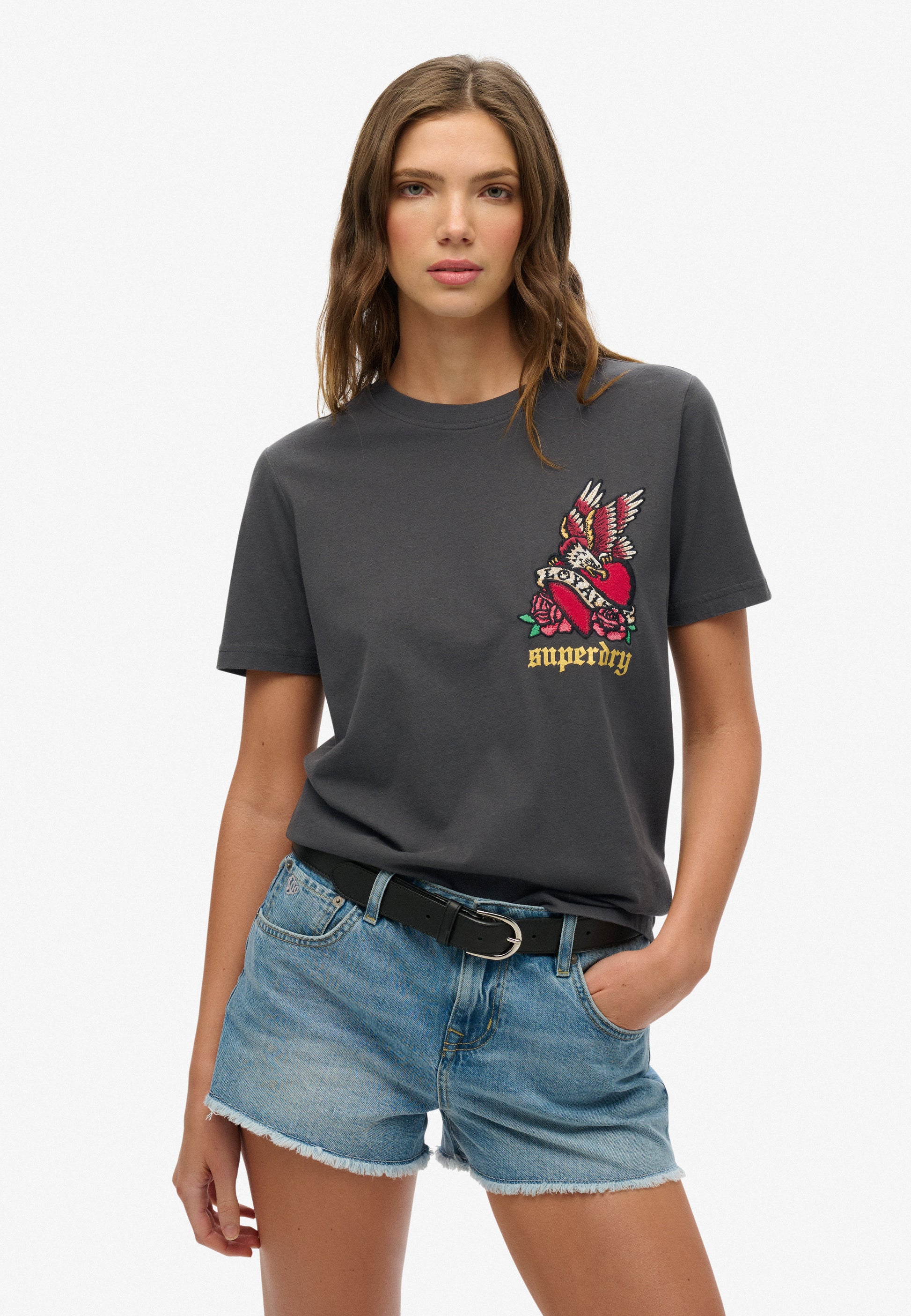 Old School Tattoo Relaxed T-Shirt (1)