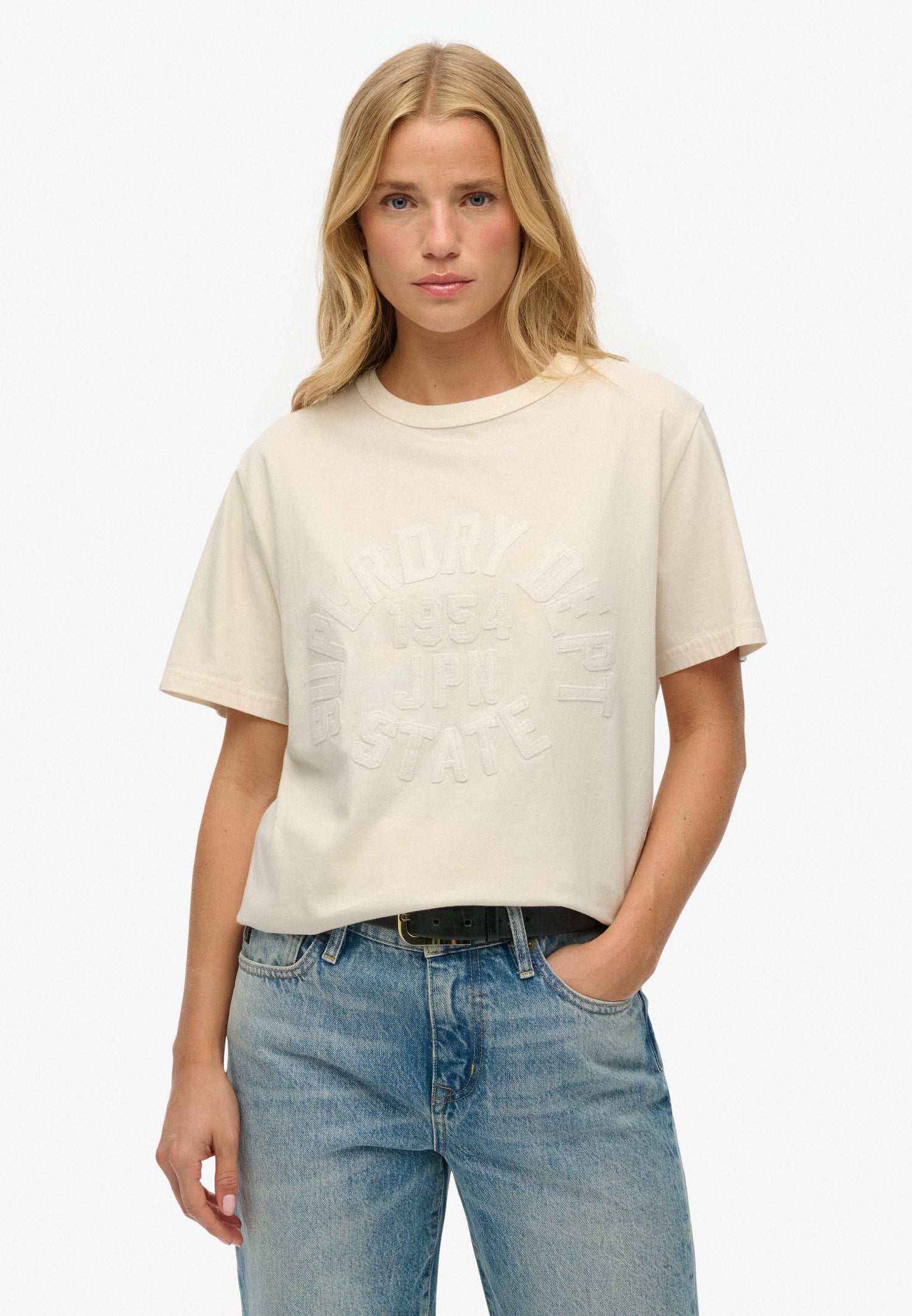 Athletic Tonal Oversized T-shirt