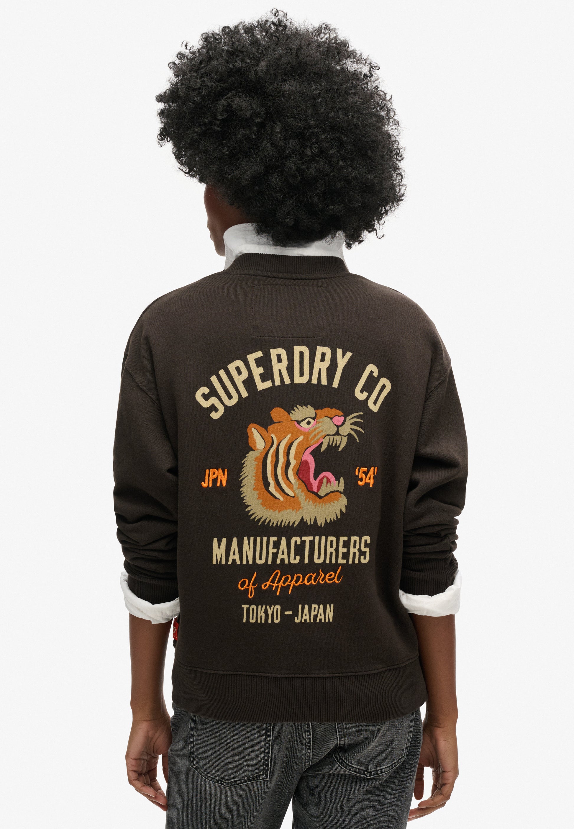 Workwear Graphic Loose Crew (1)