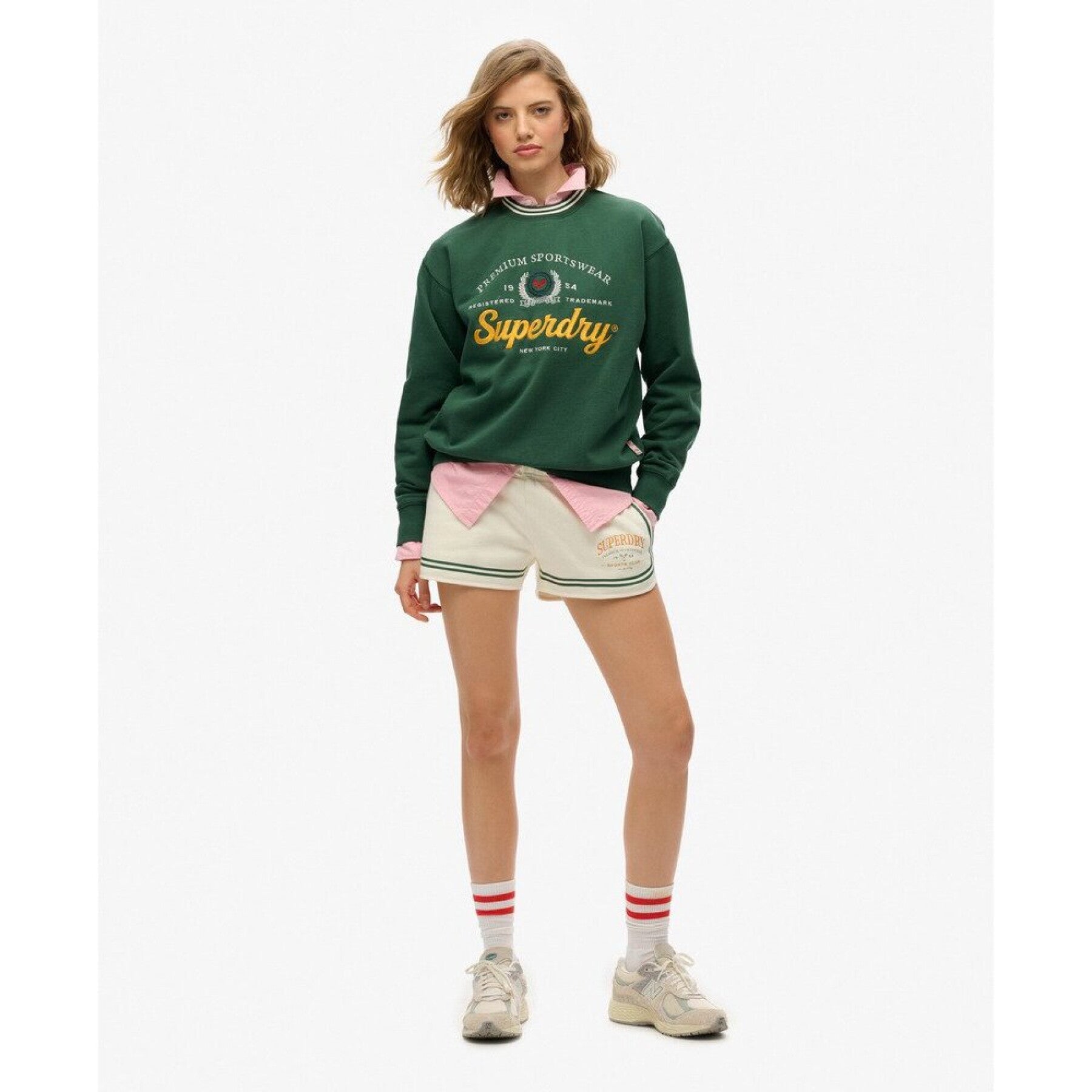 Country Club Loose Crew Sweatshirt (1)