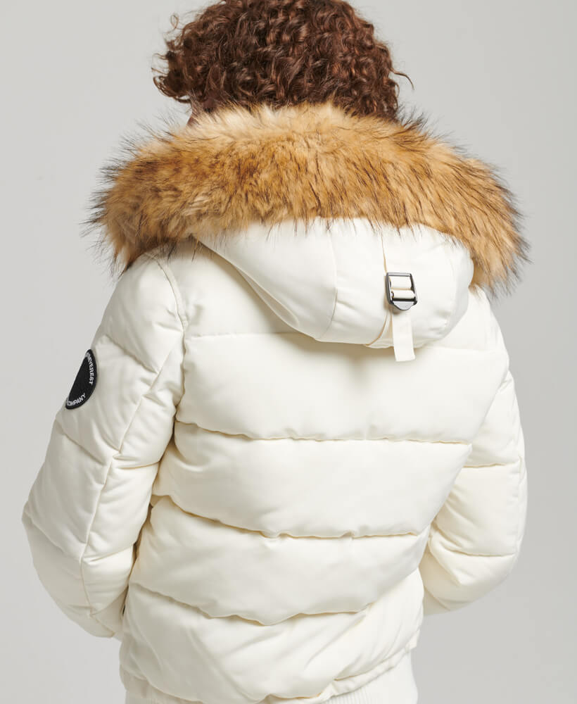 Everest Hooded Puffer Bomber Jacket (1)