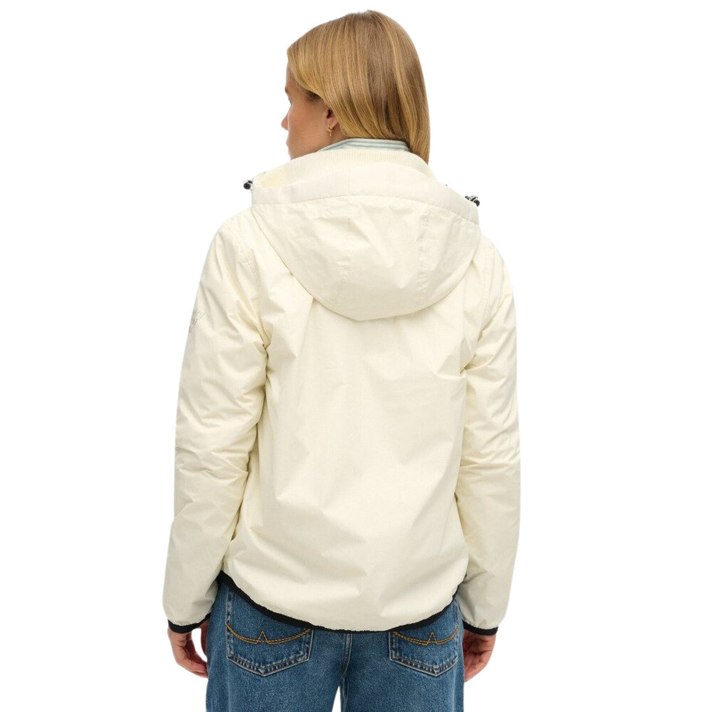 Hooded Logo Windbreaker Jacket (3)