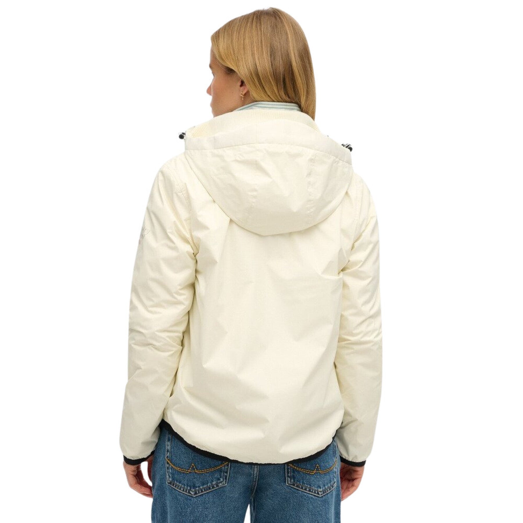 Hooded Logo Windbreaker Jacket (3)