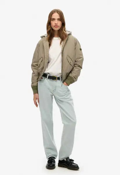 Hooded MA1 Bomber Jacket