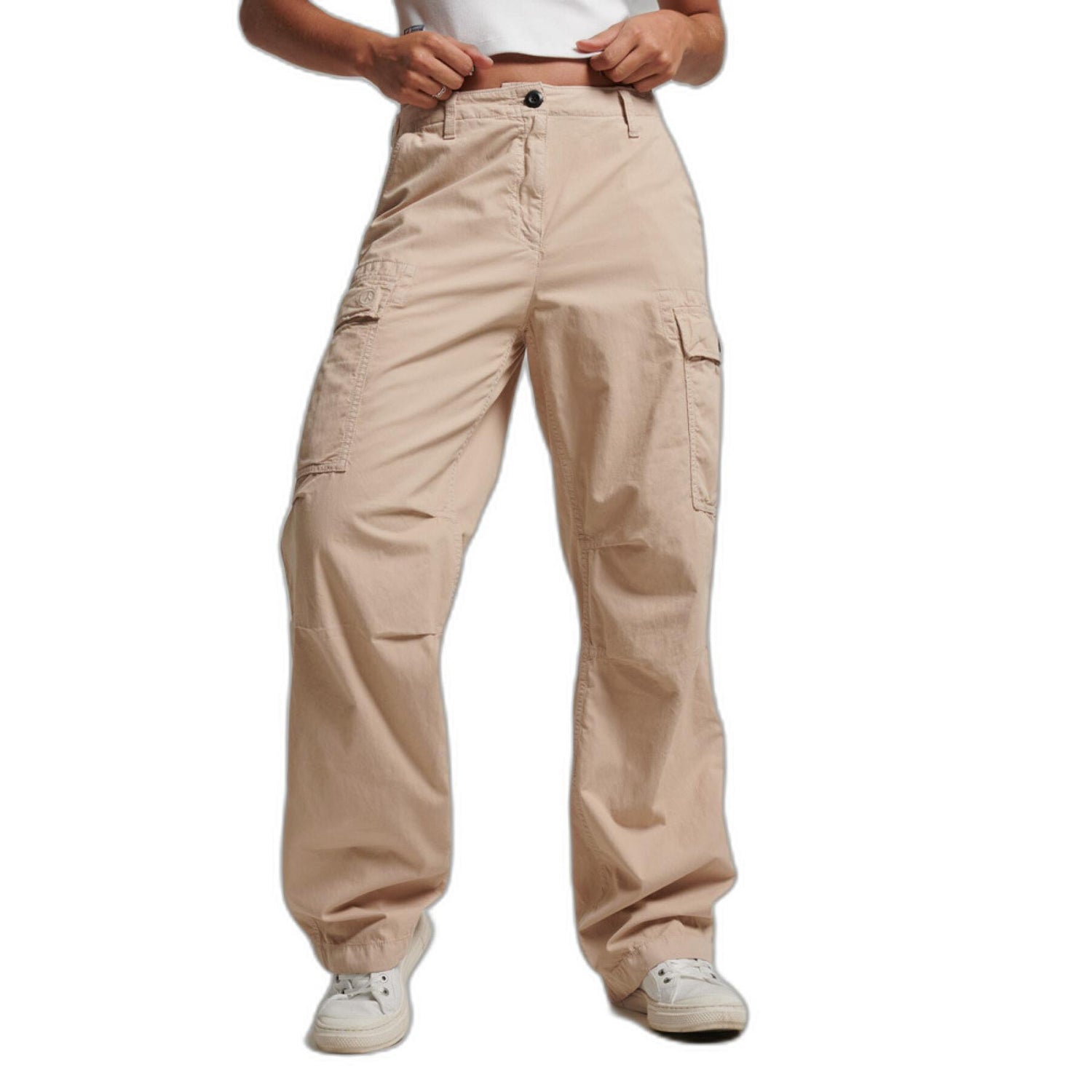 Vintage Low Rise Cargo Trousers
