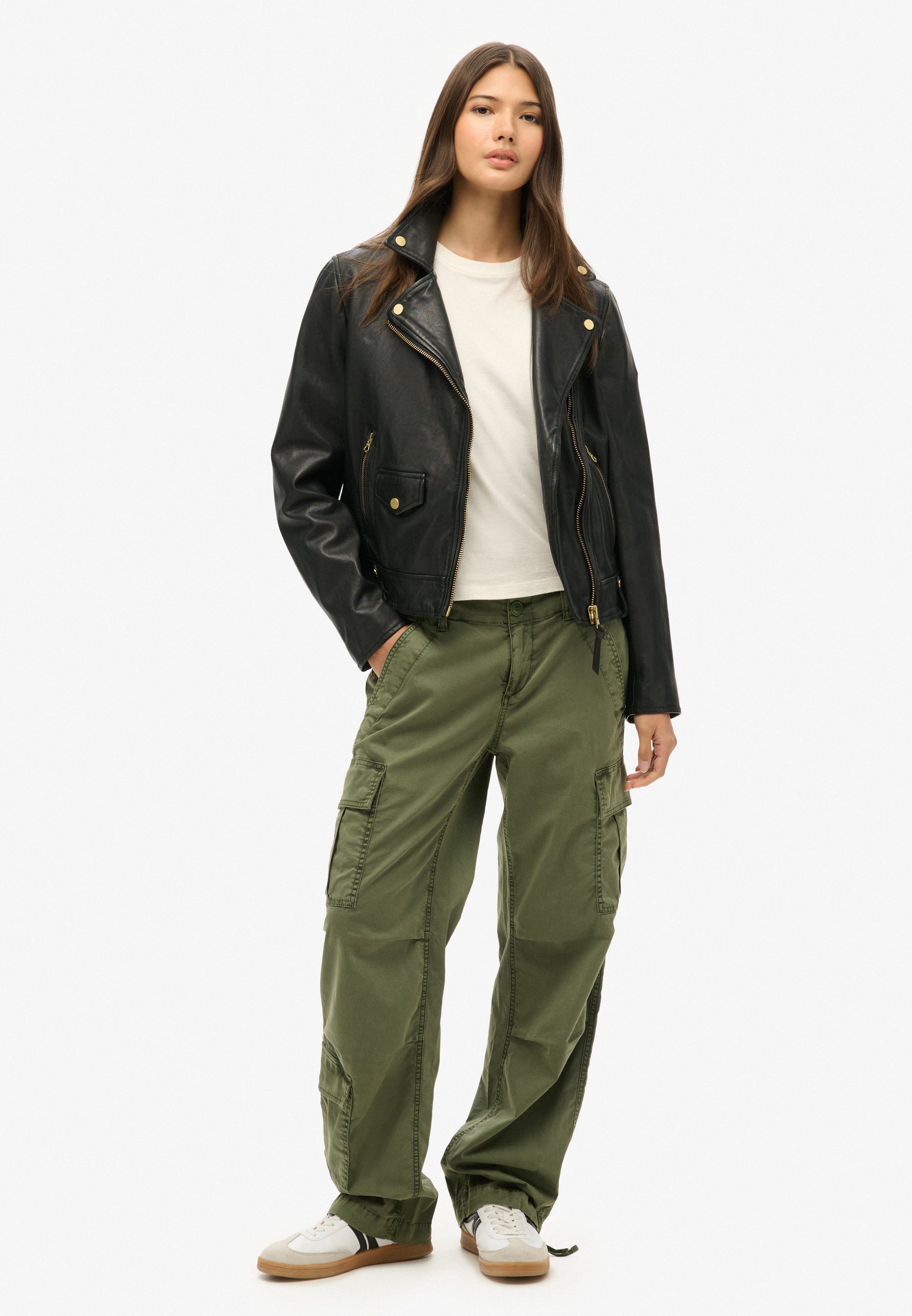 Low Rise Straight Cargo Pant (1)