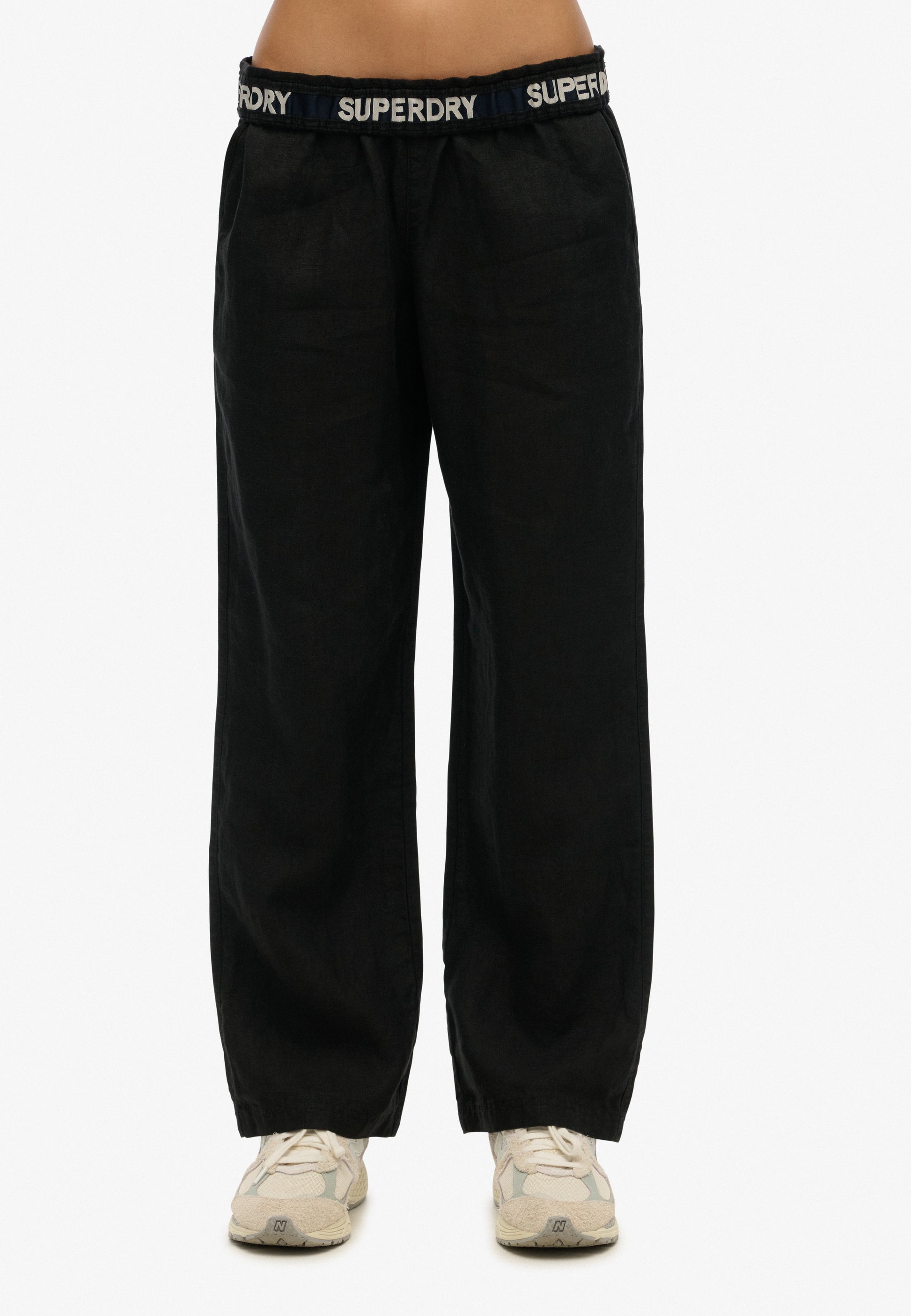 Linen Drawstring Pants (1)