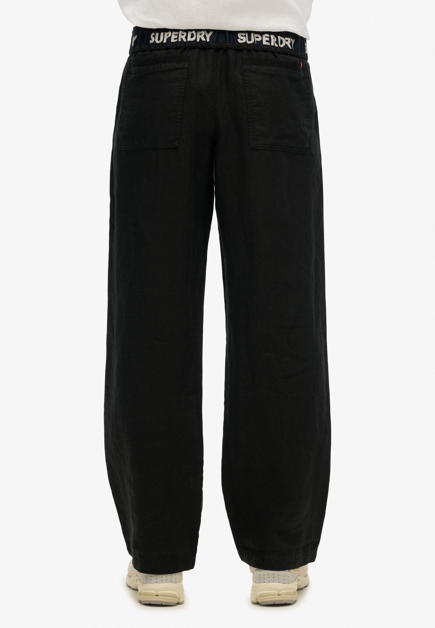 Linen Drawstring Pants (2)
